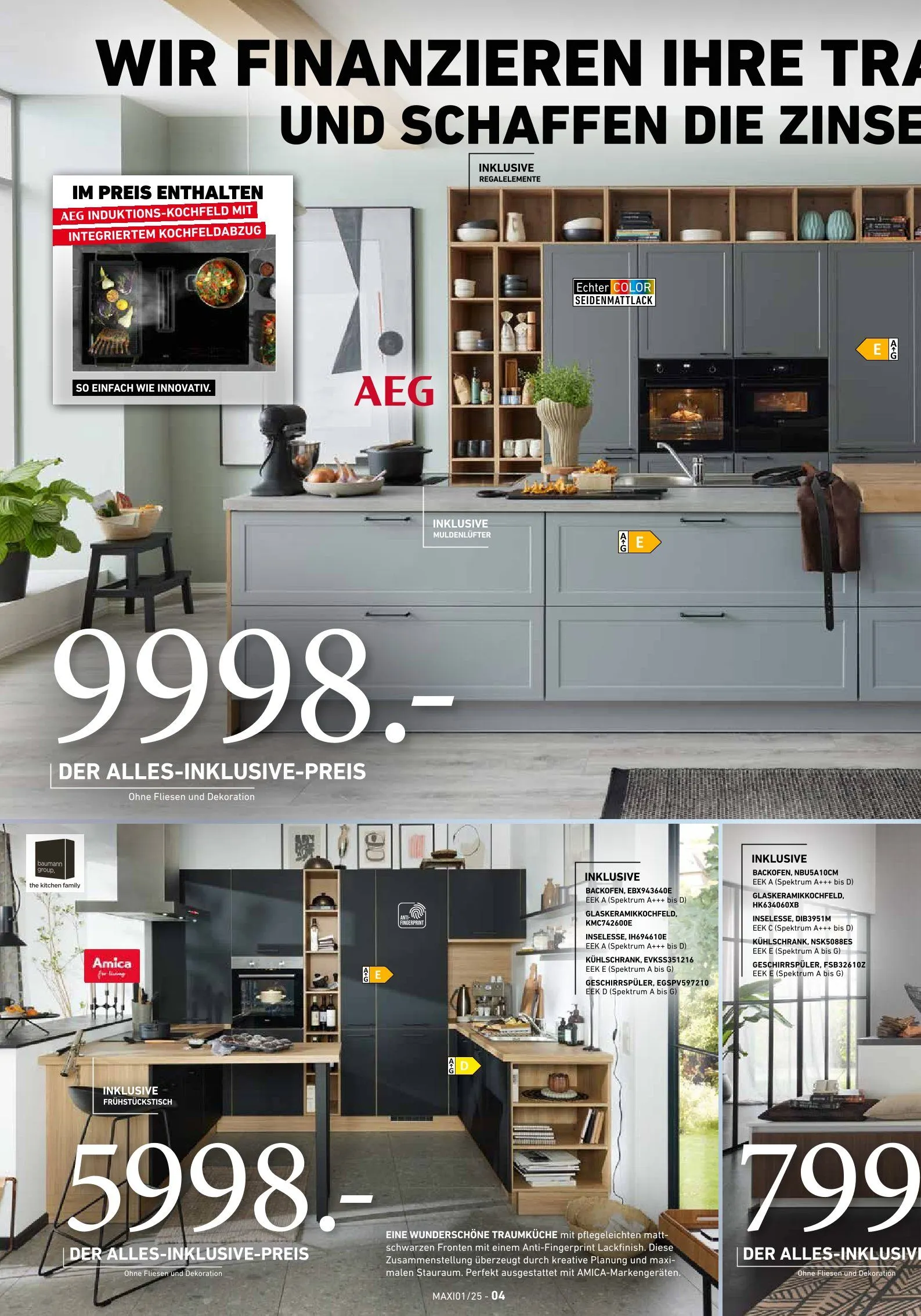 Küchen Aktuell Prospekt von 14. Februar bis 28. Februar 2025 - Prospekt seite 4