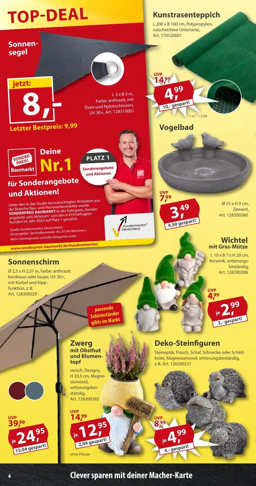 Sonderpreis-Baumarkt Angebote von 18. April bis 24. April 2026 - Prospekt seite 4