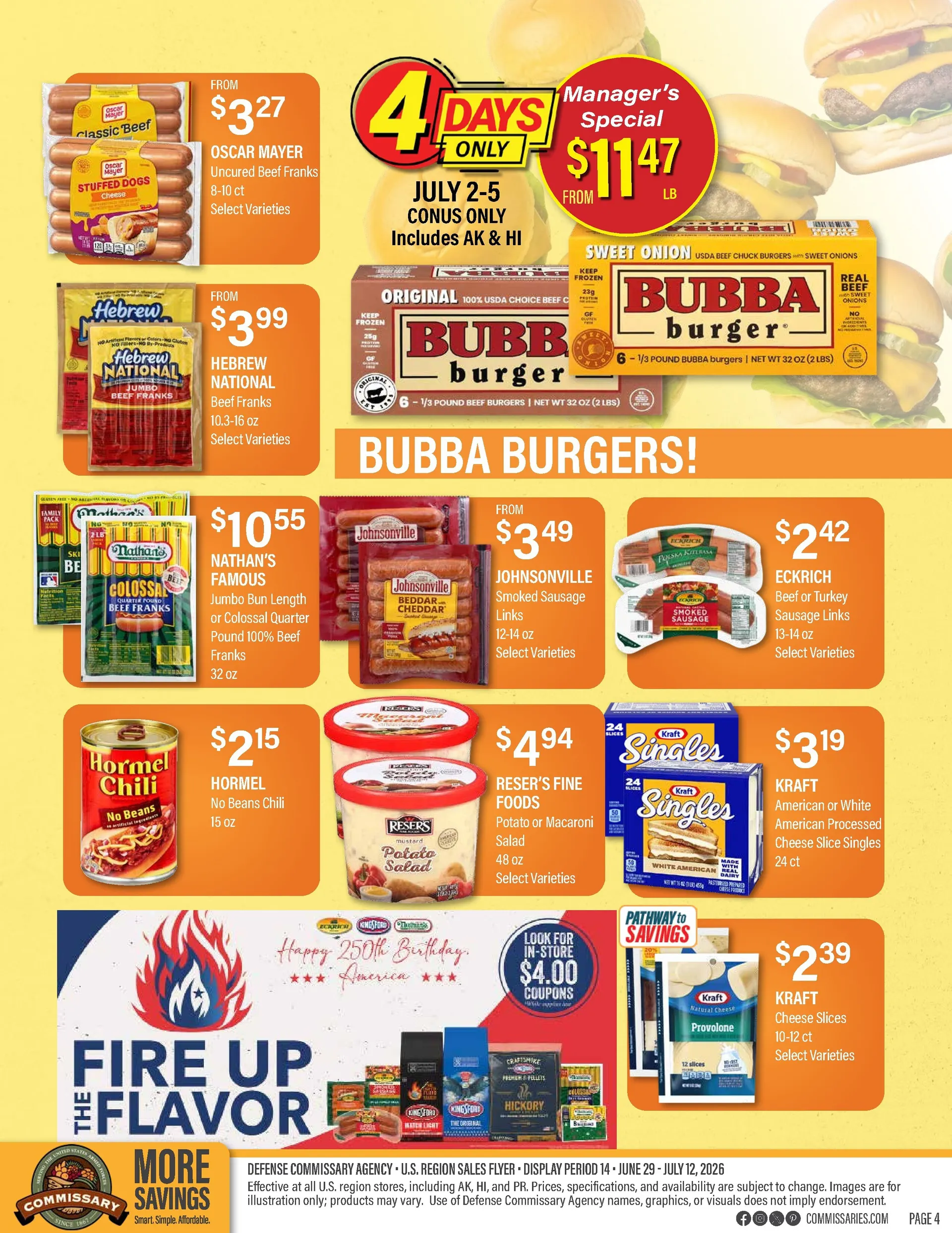 Weekly ad Commissary Sales from June 29 to July 12 2026 - Page 4