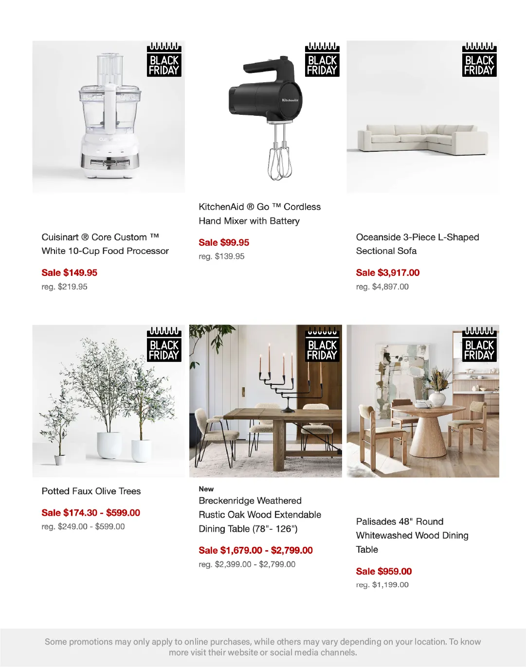Weekly ad Crate & Barrel from November 28 to December 11 2025 - Page 3
