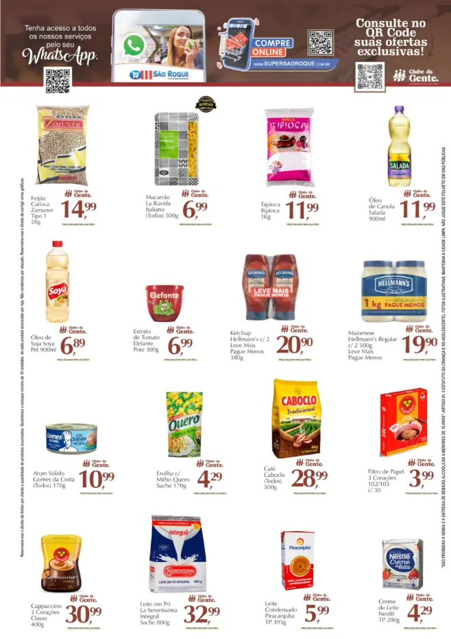 Encarte de Supermercado São Roque Ofertas 14 de maio até 31 de maio 2025 - Pagina 3