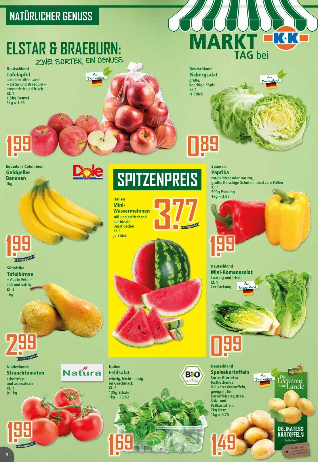 Klaas und Kock Angebote von 1. Juni bis 6. Juni 2026 - Prospekt seite 4