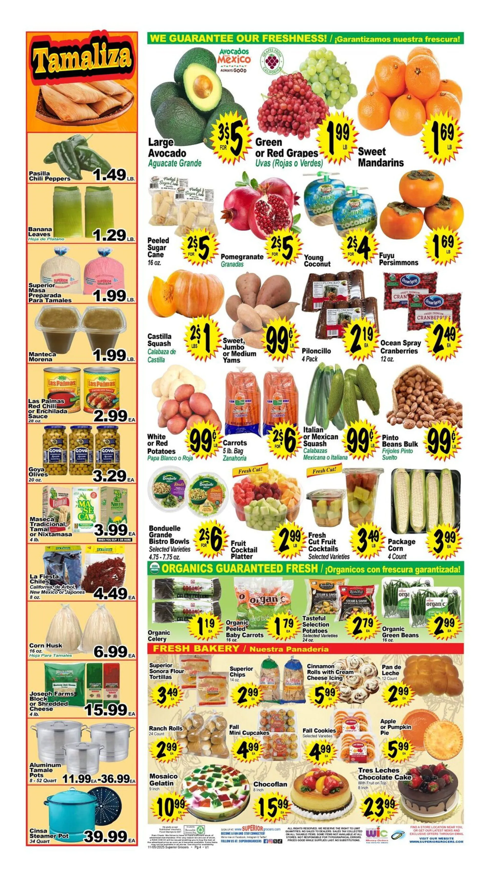 Weekly ad Superior Grocers Sales from November 5 to November 11 2025 - Page 4