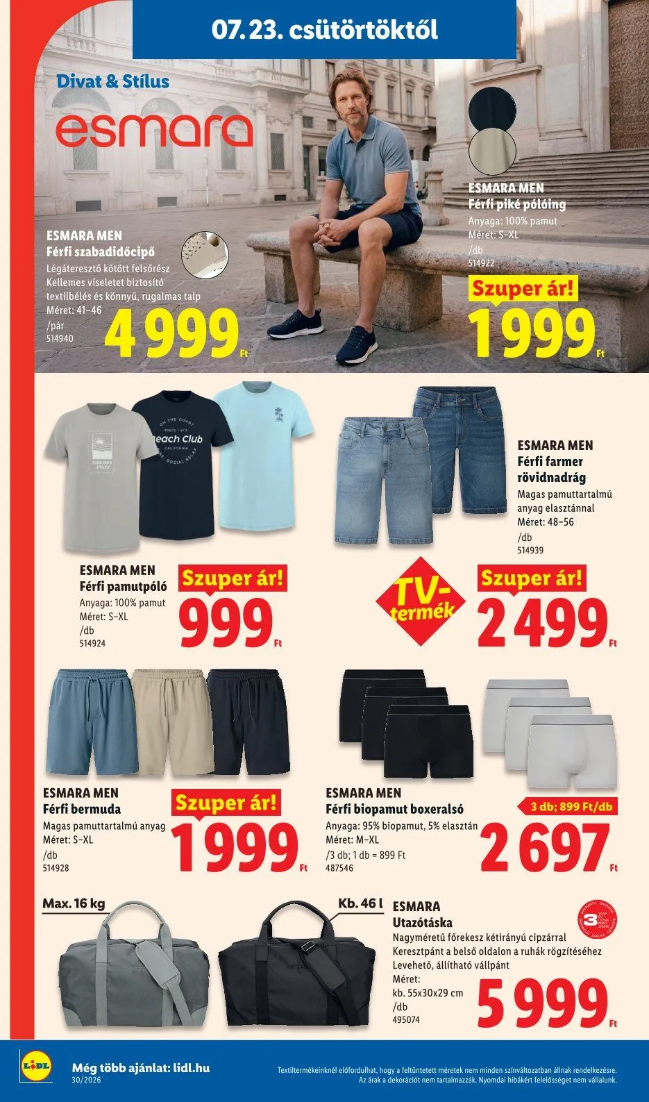 Katalógus Lidl legfrissebb ajánlatai július 23.-tól július 23.-ig 2026. - Oldal 4