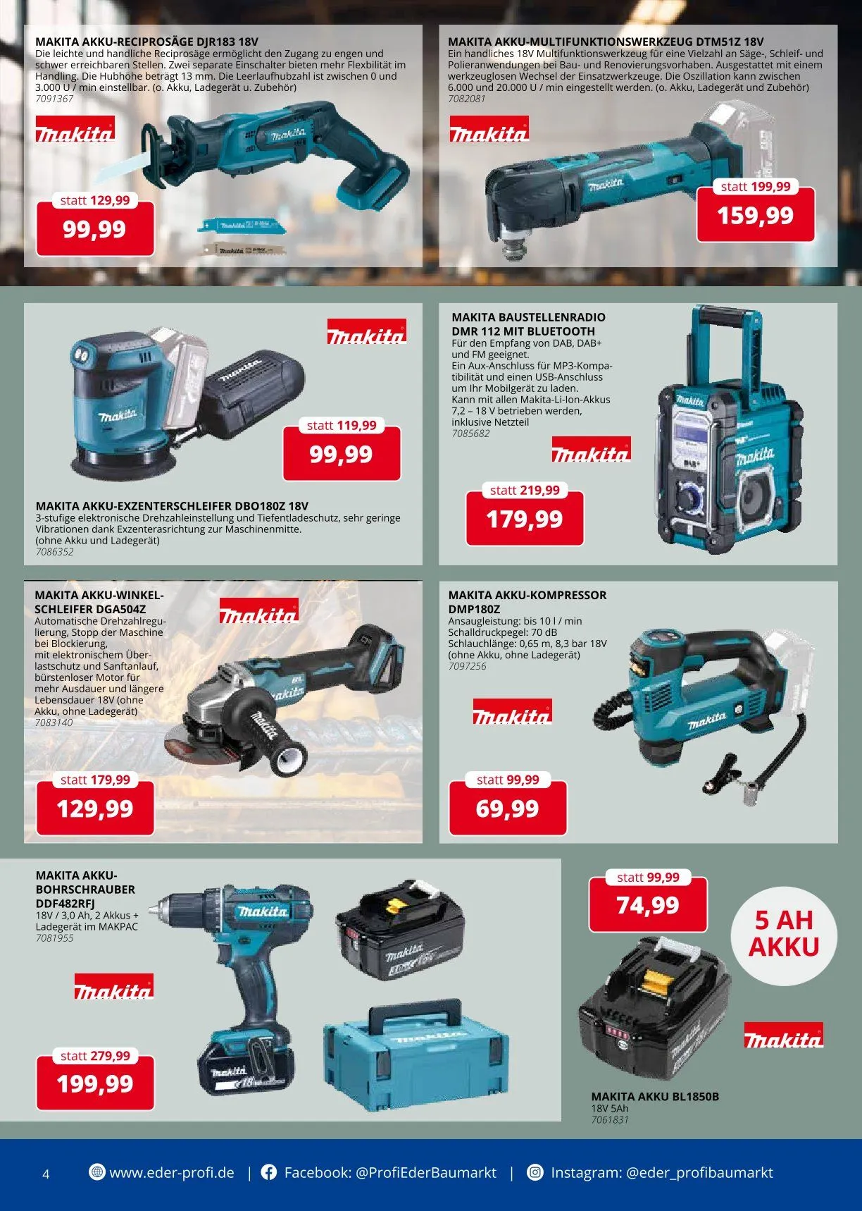 Eder Profi Prospekte von 18. Februar bis 28. Februar 2026 - Prospekt seite 4