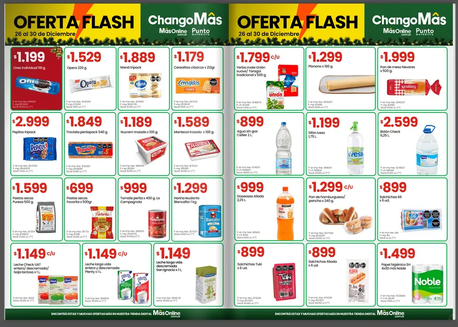 Ofertas de  Ofertas Changomas 26 de diciembre al 30 de diciembre 2025 - Página 4 del catálogo