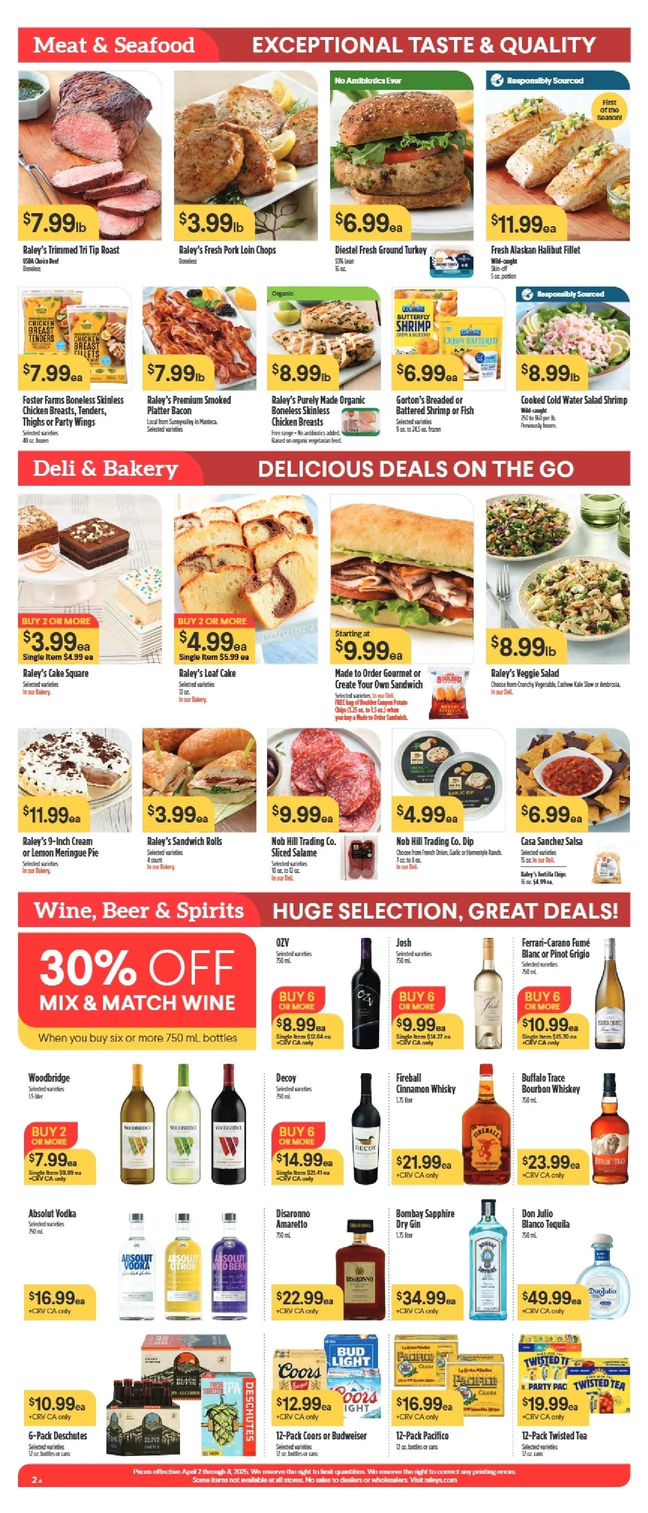 Weekly ad Raley's Deals from April 4 to April 8 2025 - Page 4