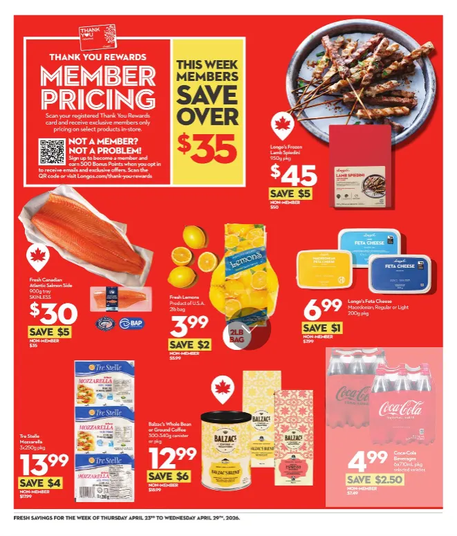 Longo's Sales from April 23 to April 29 2026 - flyer page 4