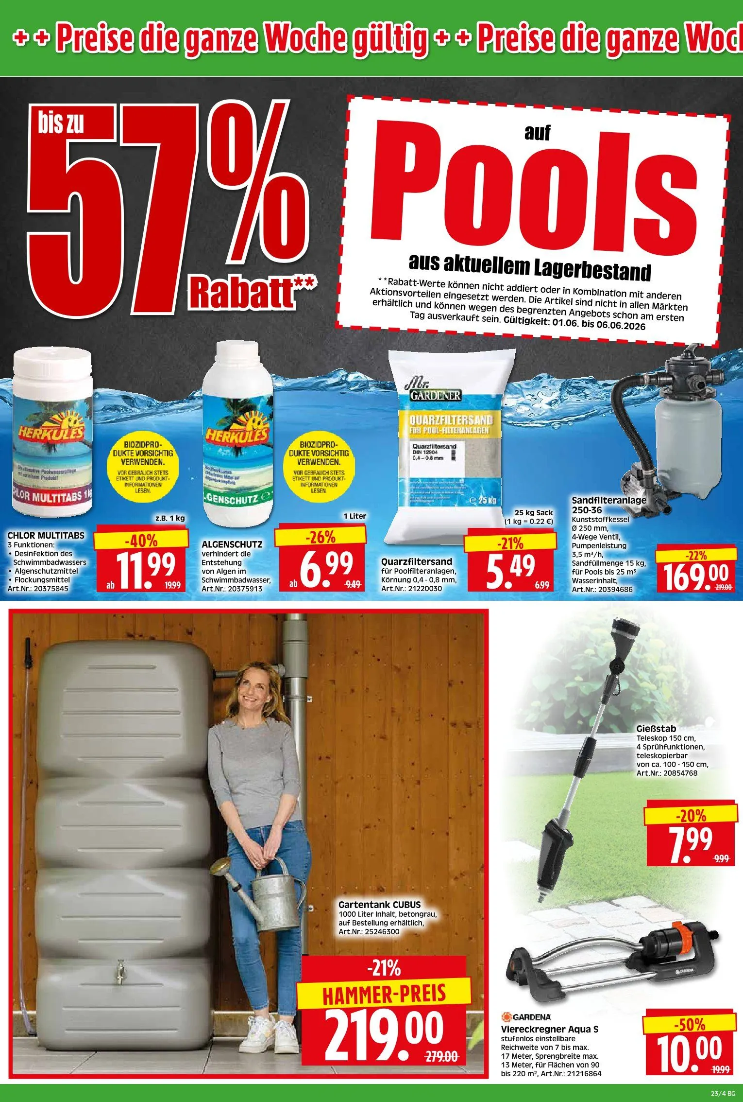 Herkules Baumarkt Angebote von 1. Juni bis 6. Juni 2026 - Prospekt seite 4