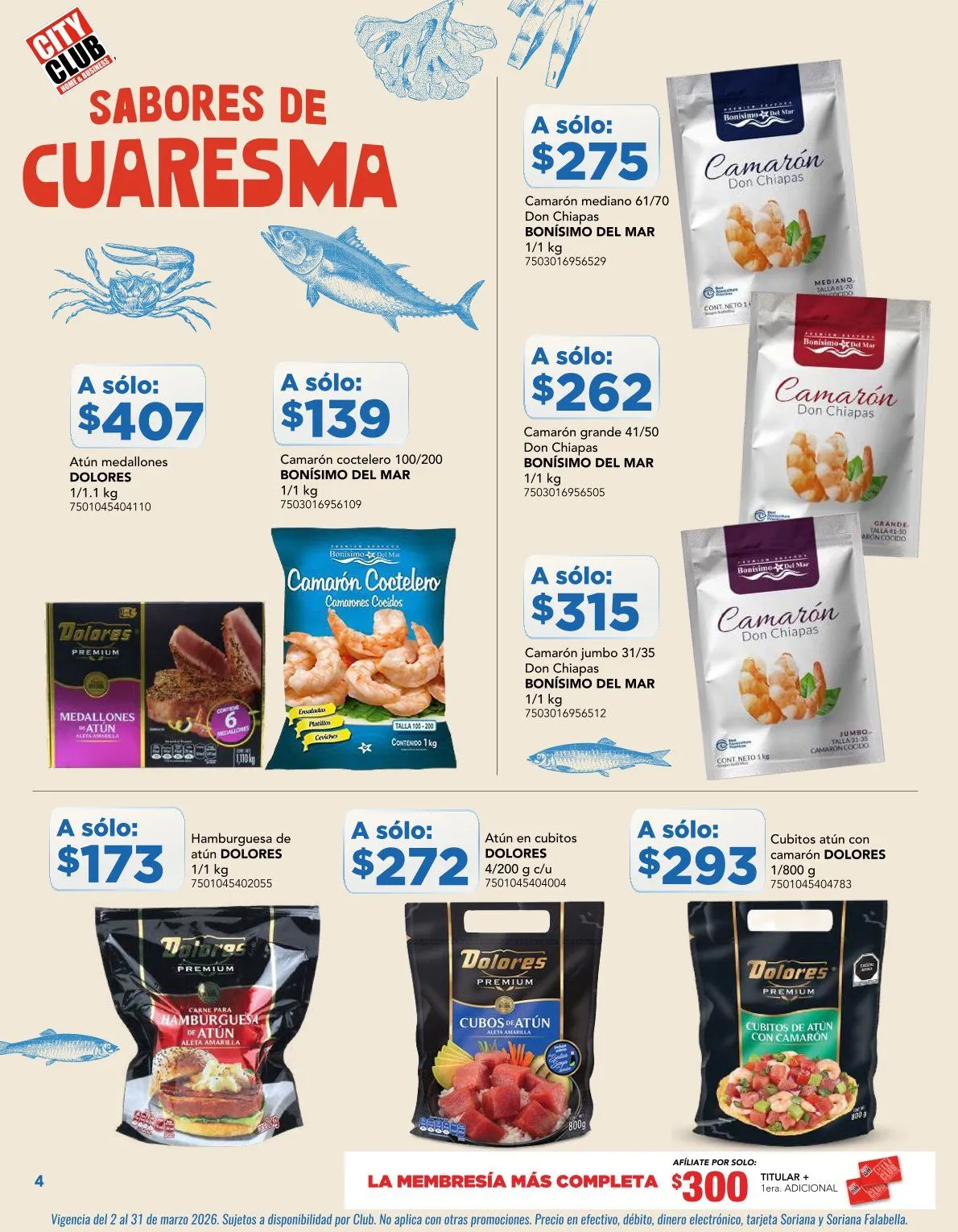 Catálogo de Ofertas City Club 2 de marzo al 31 de marzo 2026 - Pagina 4