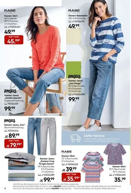  GALERIA Karstadt Kaufhof Angebote von 12. März bis 18. März 2025 - Prospekt seite 4