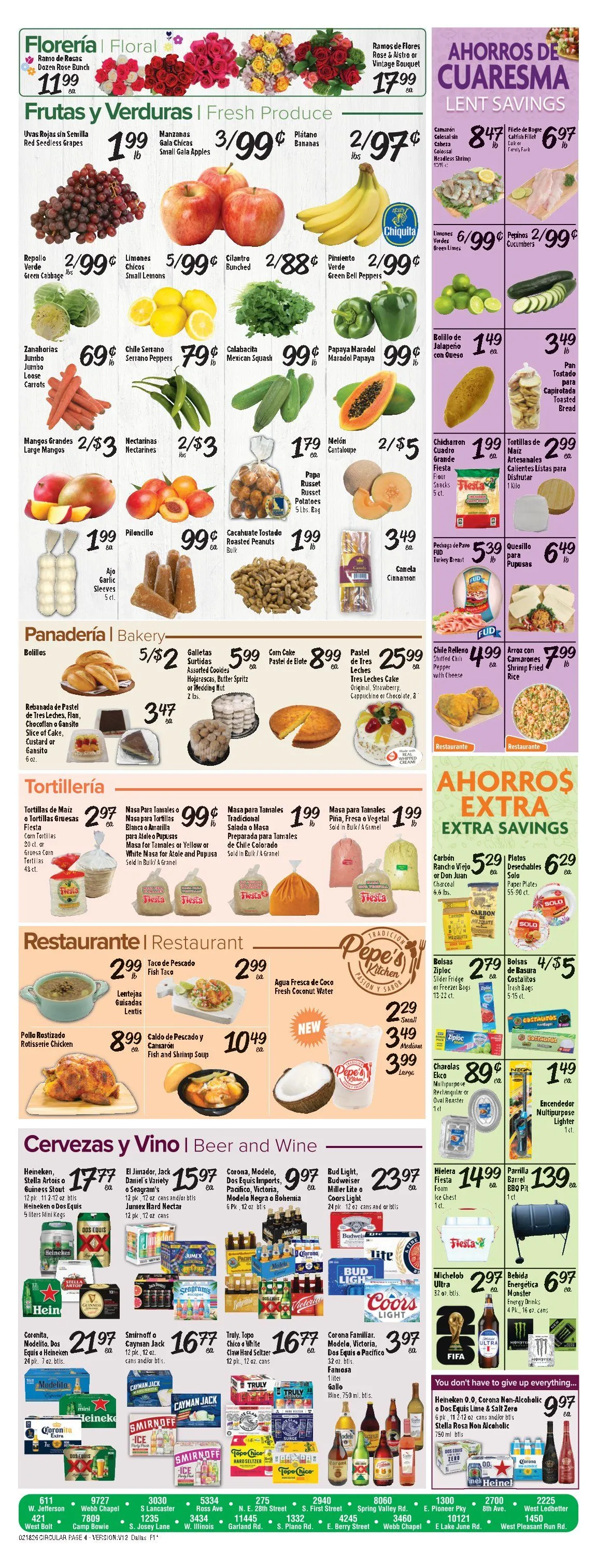 Weekly ad Fiesta Foods SuperMarkets Sales from February 18 to February 24 2026 - Page 4