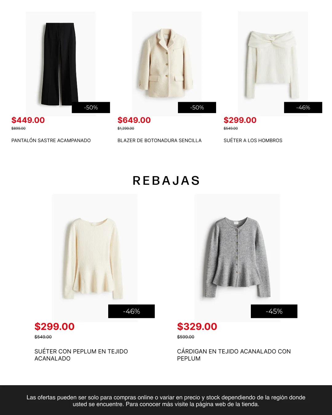 Catálogo de Ofertas H&M 29 de enero al 11 de febrero 2026 - Pagina 4