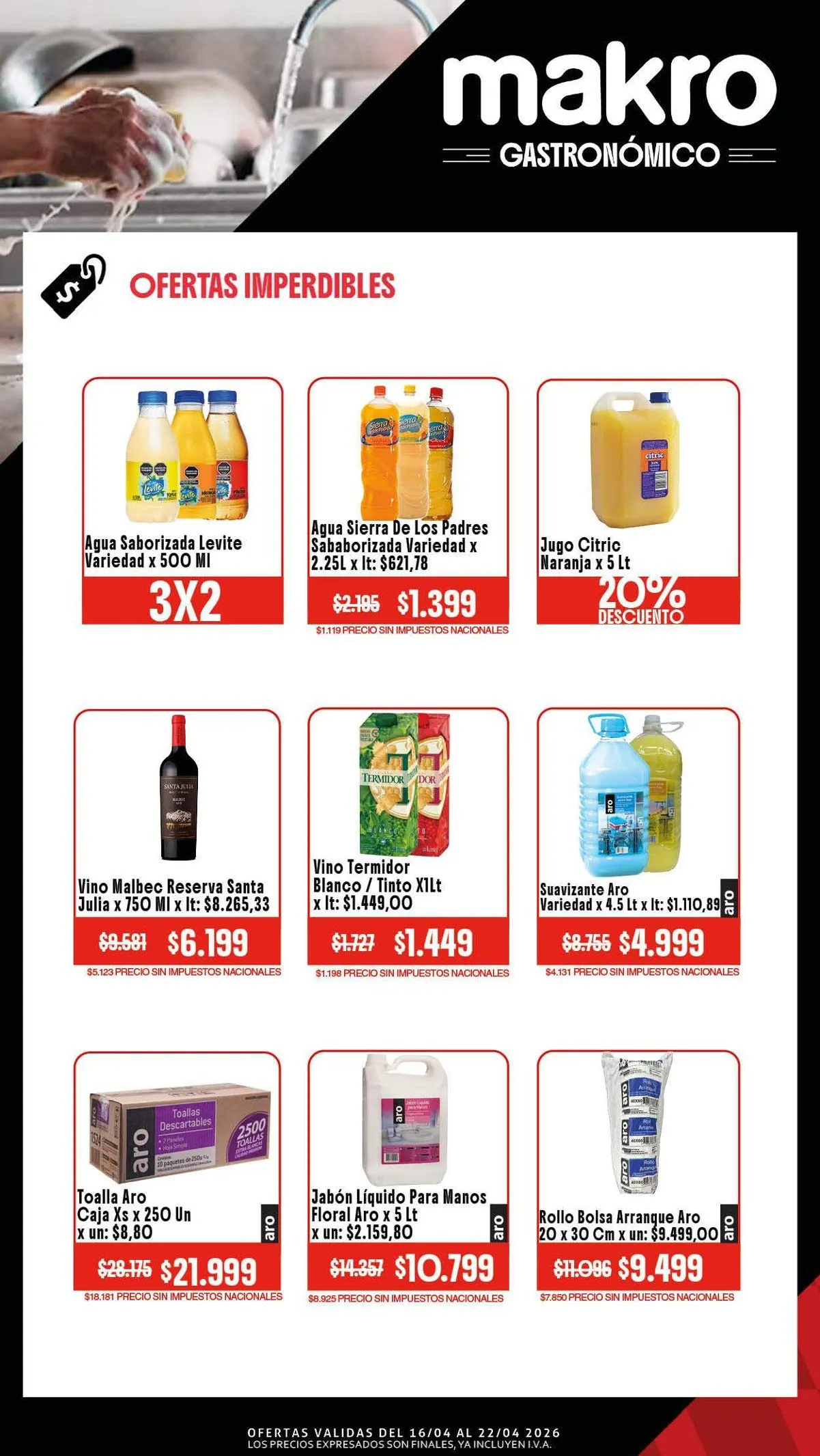 Ofertas de Ofertas Makro  16 de abril al 22 de abril 2026 - Página 4 del catálogo