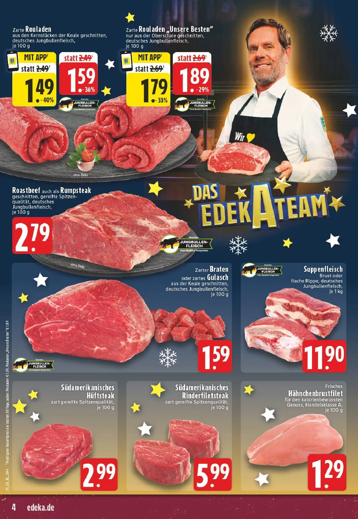 Edeka Angebote von 13. Dezember bis 20. Dezember 2025 - Prospekt seite 4