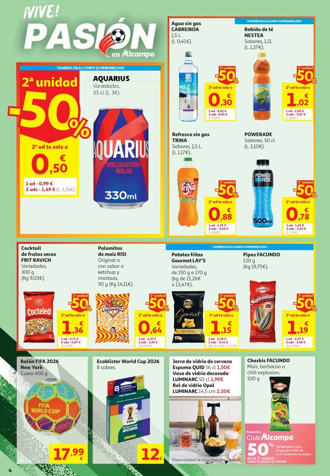 Catálogo de ofertas de Alcampo 2 de junio al 15 de junio 2026 - Página 4