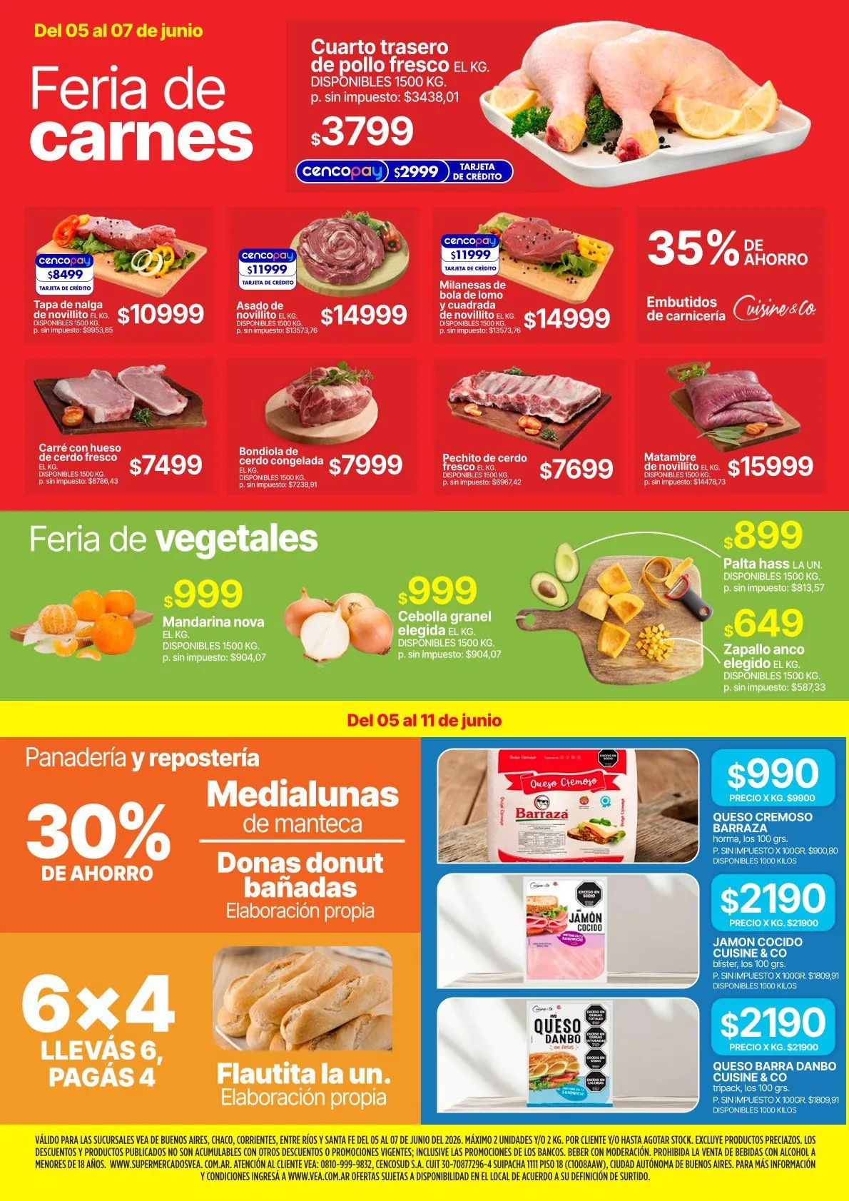 Ofertas de Ofertas Vea  5 de junio al 7 de junio 2026 - Página 4 del catálogo