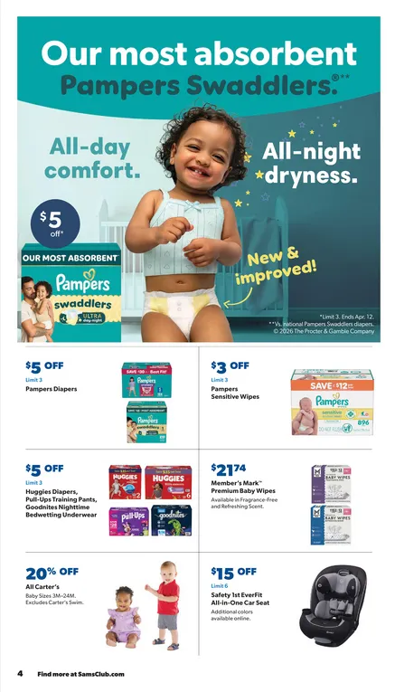 Weekly ad  Sam's Club Sales from March 18 to April 12 2026 - Page 4
