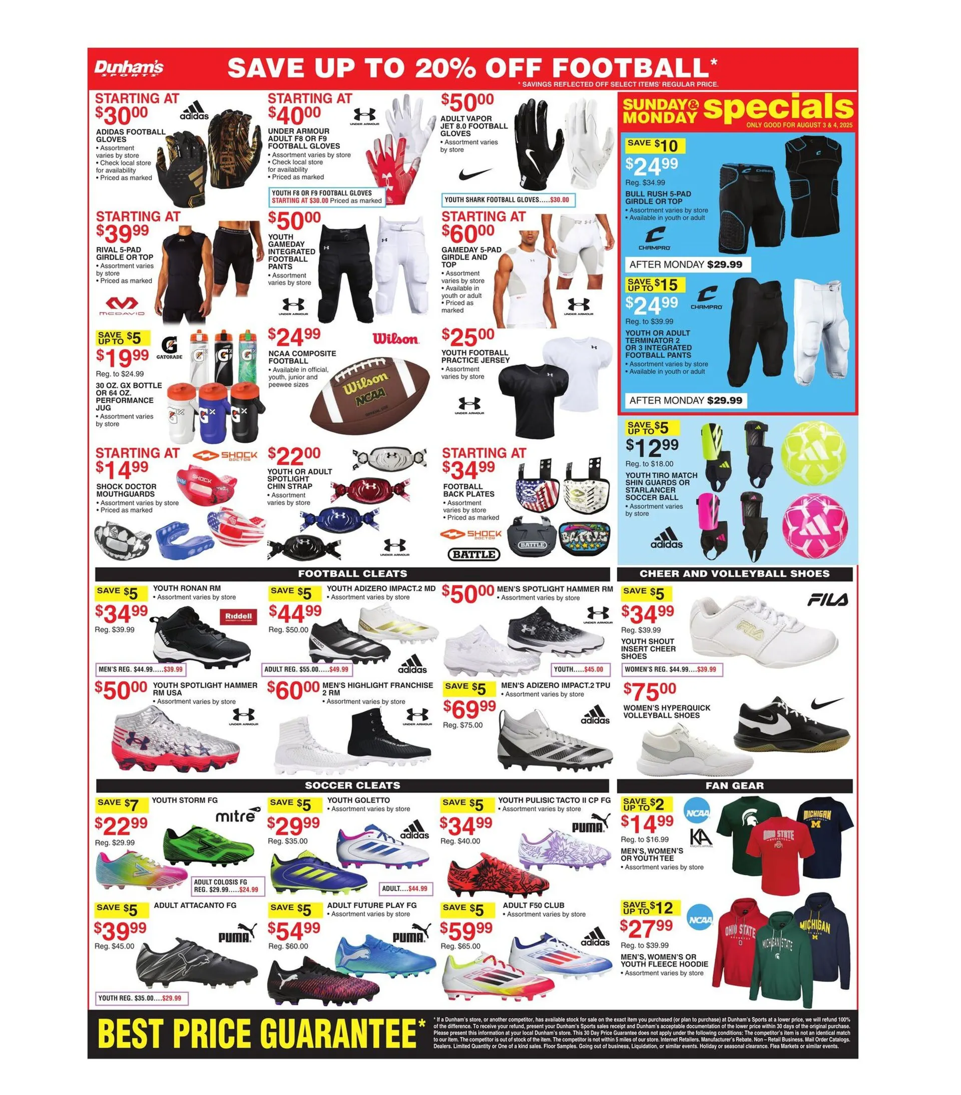 Weekly ad Dunham's Sports weekly ads from August 2 to August 7 2025 - Page 4