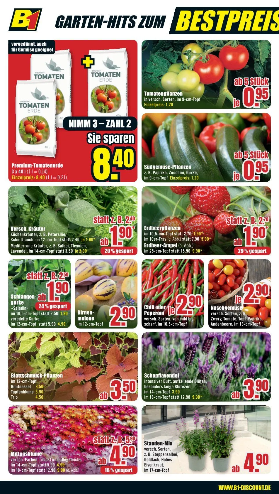 B1 Discount Baumarkt Angebote von 18. April bis 24. April 2026 - Prospekt seite 4