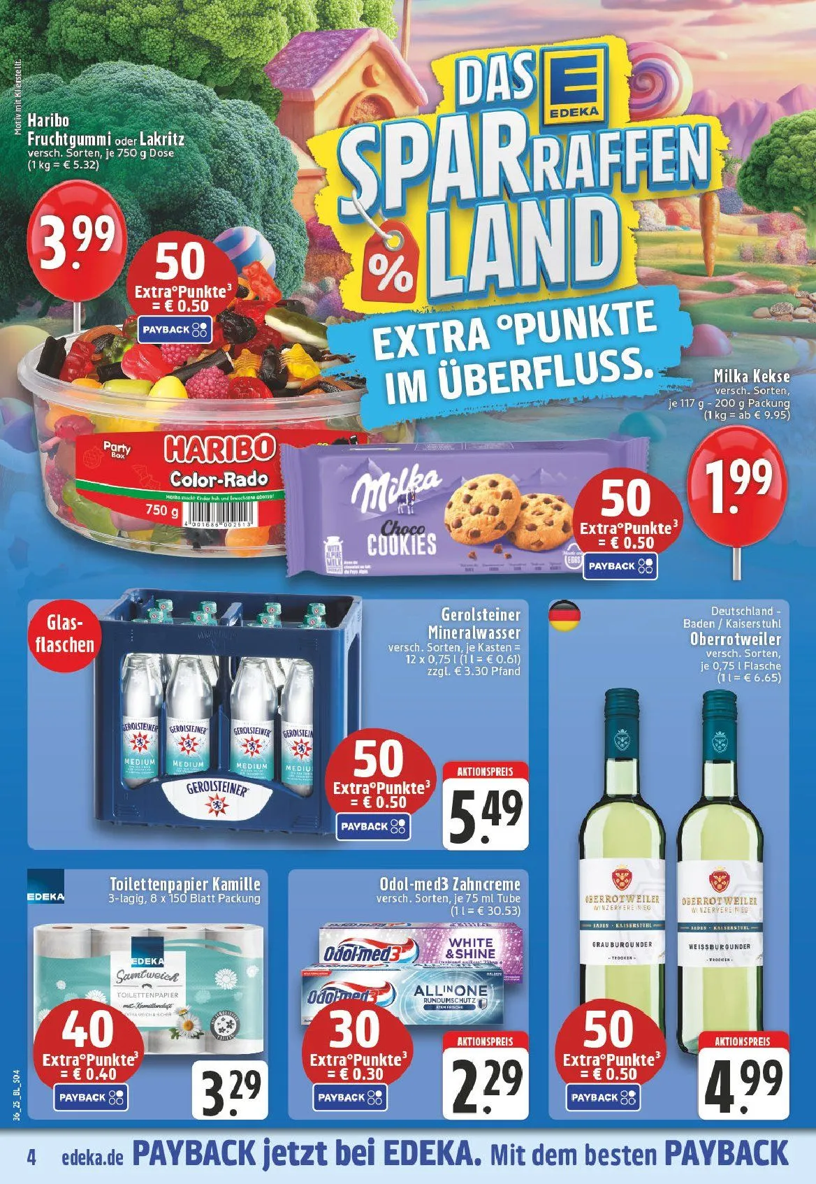 Edeka Prospekte von 1. September bis 6. September 2025 - Prospekt seite 4