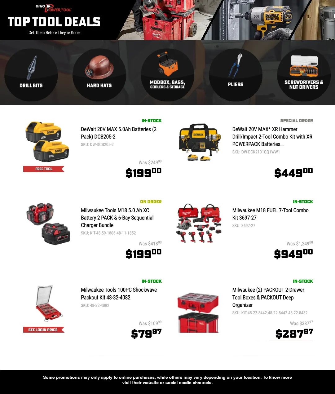 Weekly ad Ohio Power Tool Sales from July 6 to July 20 2026 - Page 3