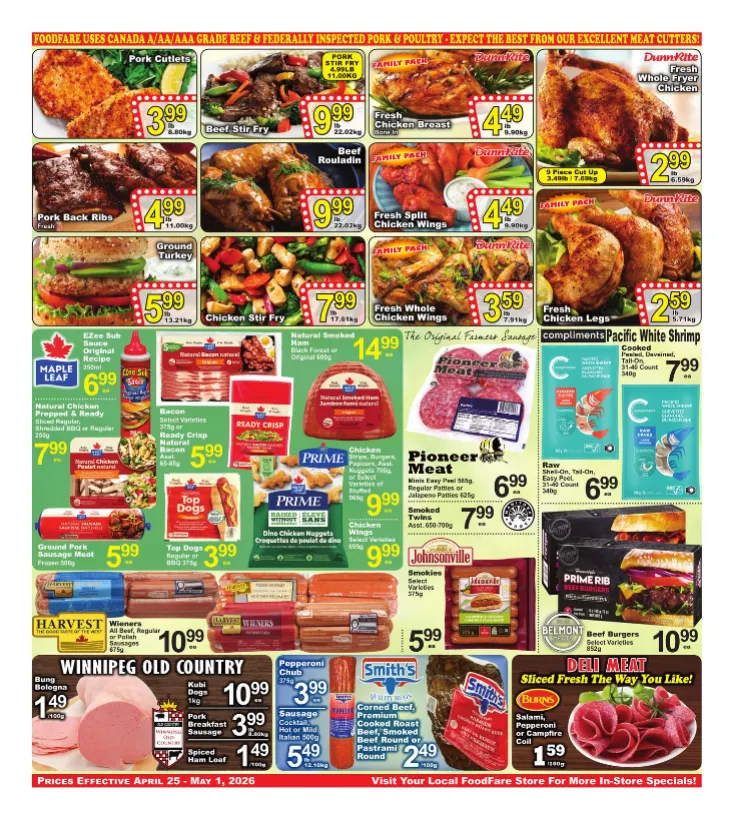 Food Fare Sales from April 25 to May 1 2026 - flyer page 4