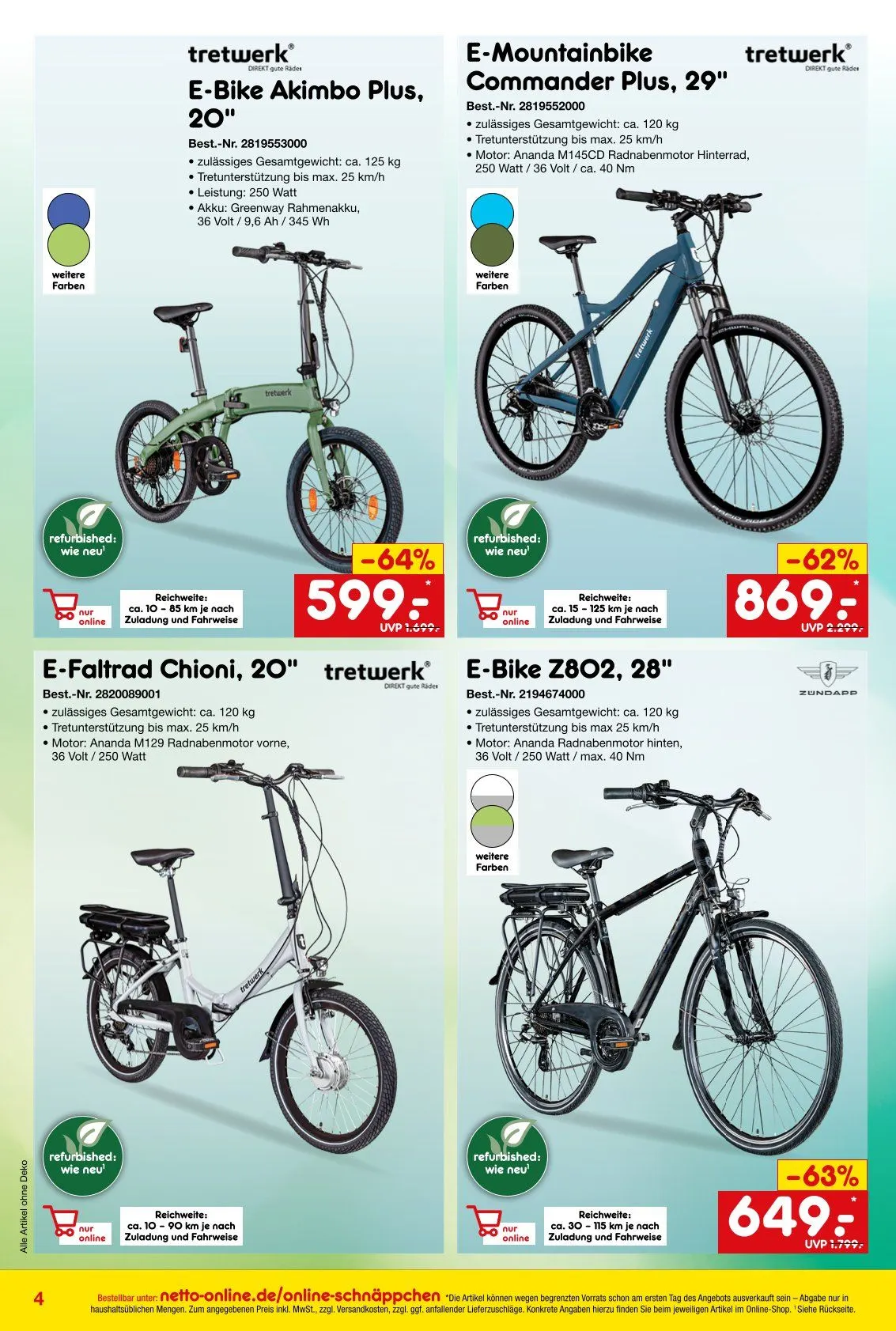 Netto Marken-Discount Prospekte von 25. Oktober bis 30. November 2025 - Prospekt seite 4