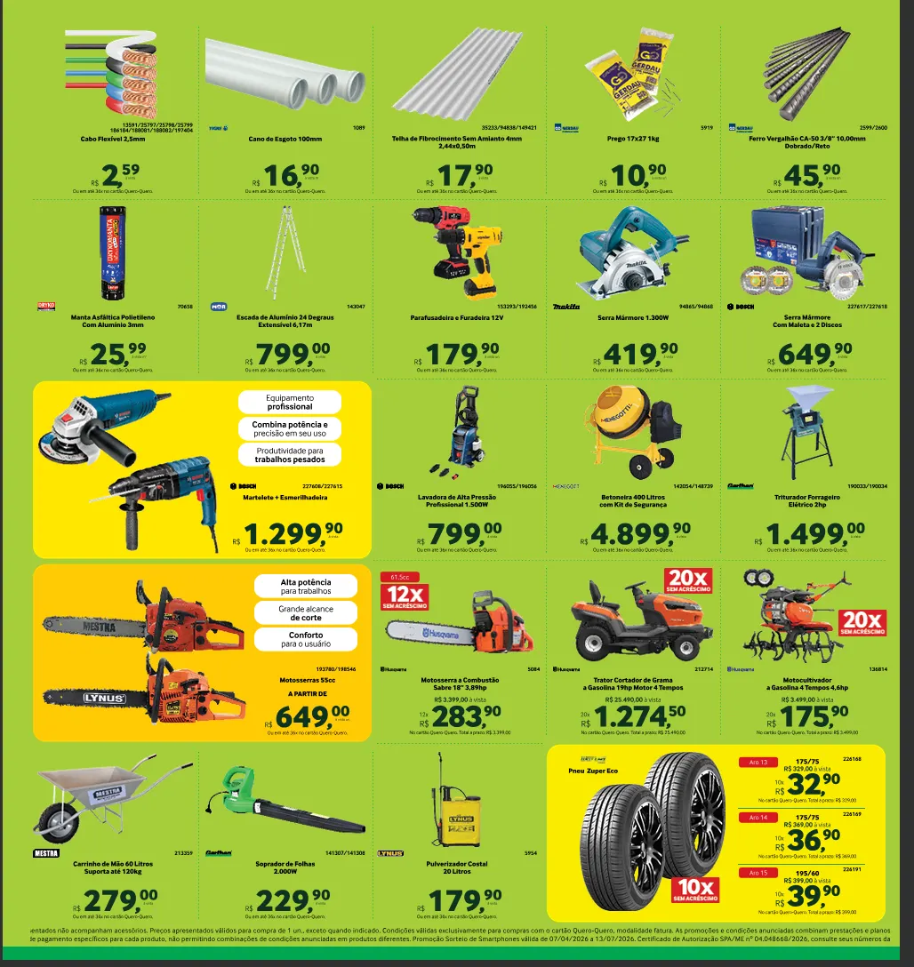 Encarte de Quero Quero Ofertas 1 de julho até 31 de julho 2026 - Pagina 4