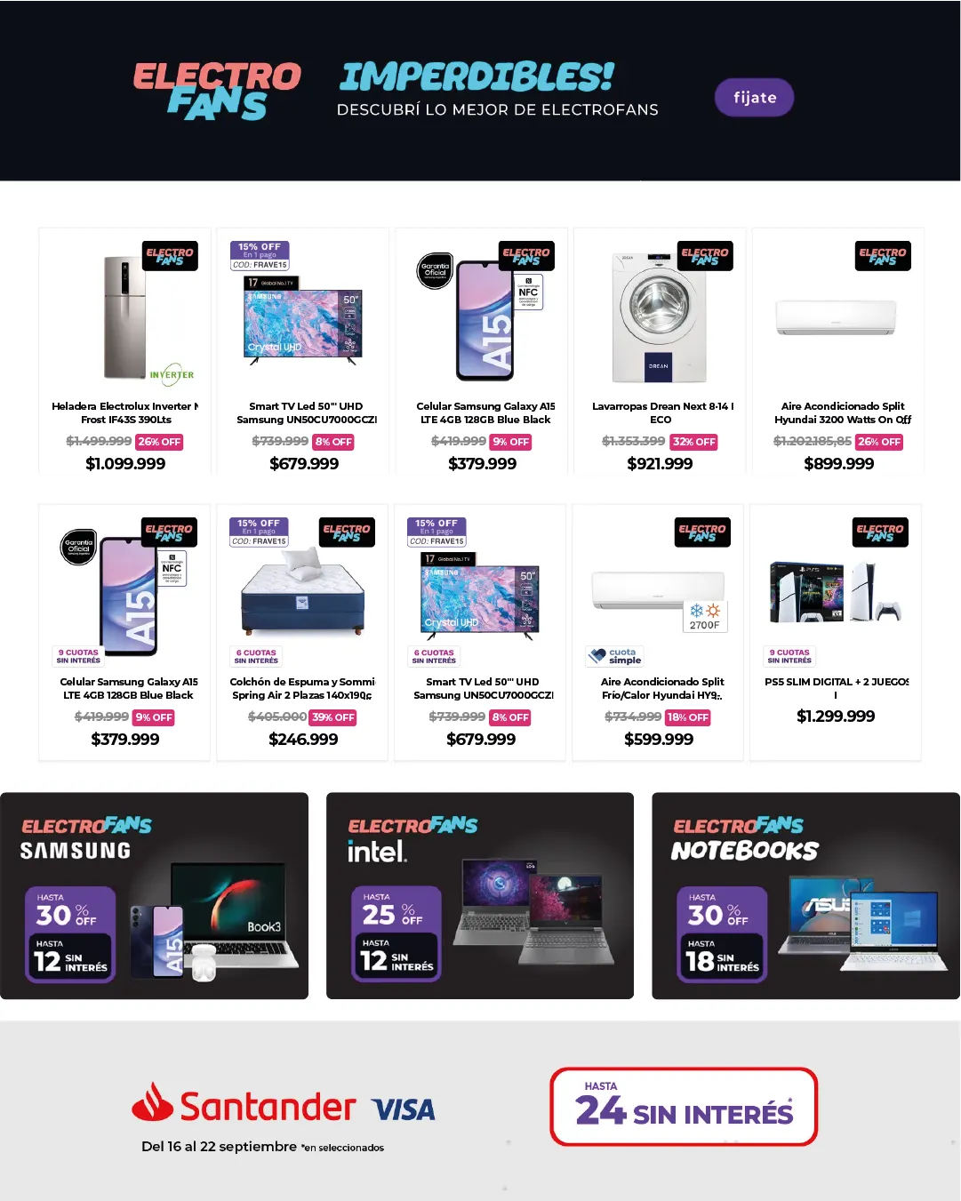 Ofertas de Fravega Electro Fans Grandes ofertas 17 de septiembre al 18 de septiembre 2024 - Página 3 del catálogo