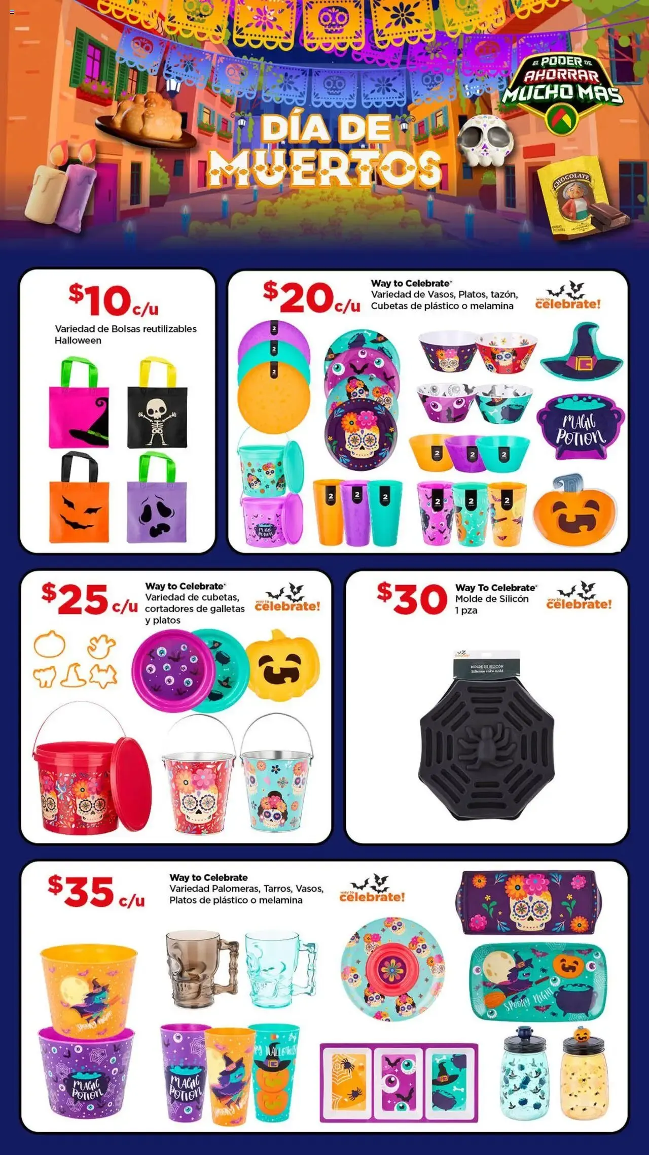Catálogo de Folleto del Día de los Muertos en Bodega Aurrera 10 de octubre al 2 de noviembre 2024 - Pagina 3