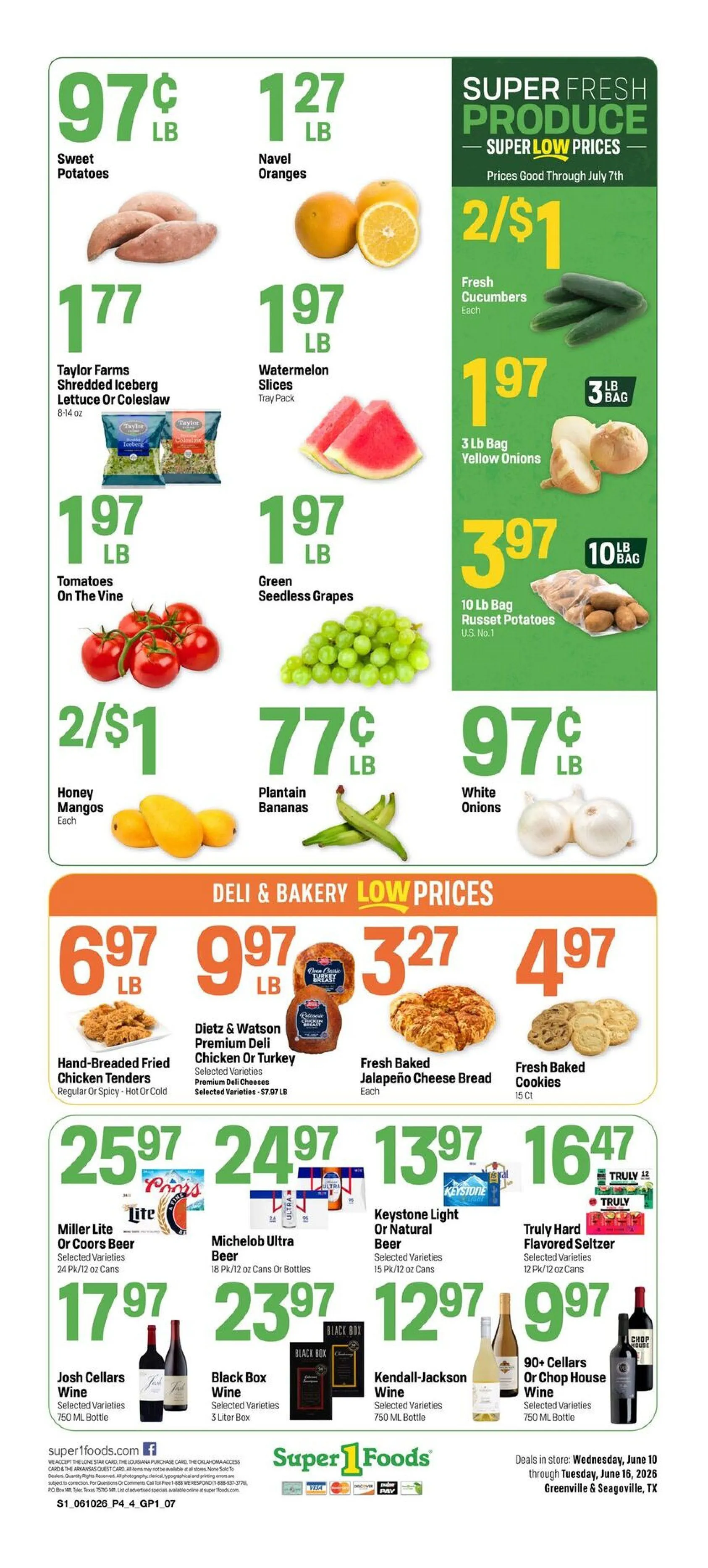 Weekly ad Super 1 Foods Sales from June 10 to June 16 2026 - Page 4