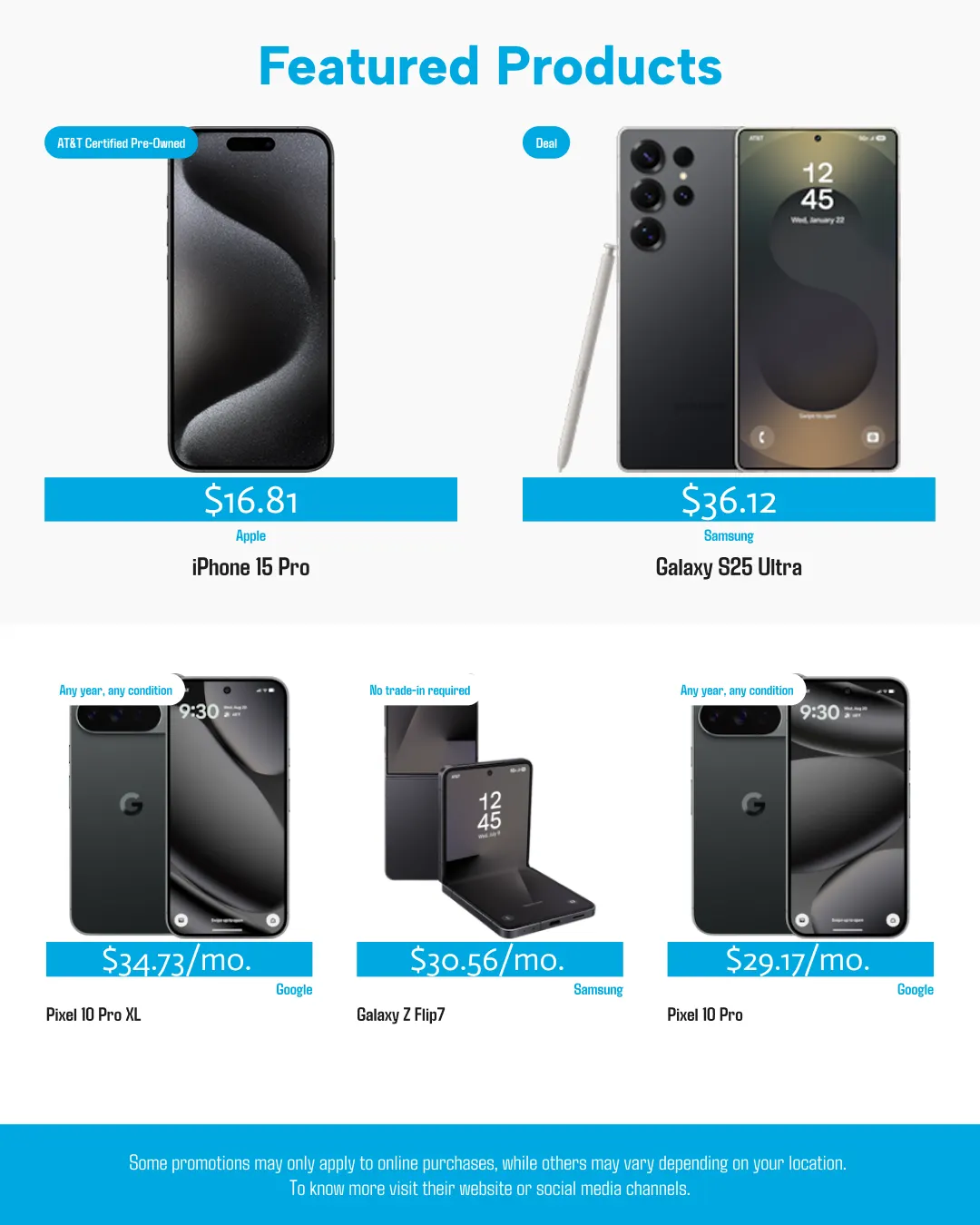 Weekly ad  AT&T Sales from May 7 to May 26 2026 - Page 4
