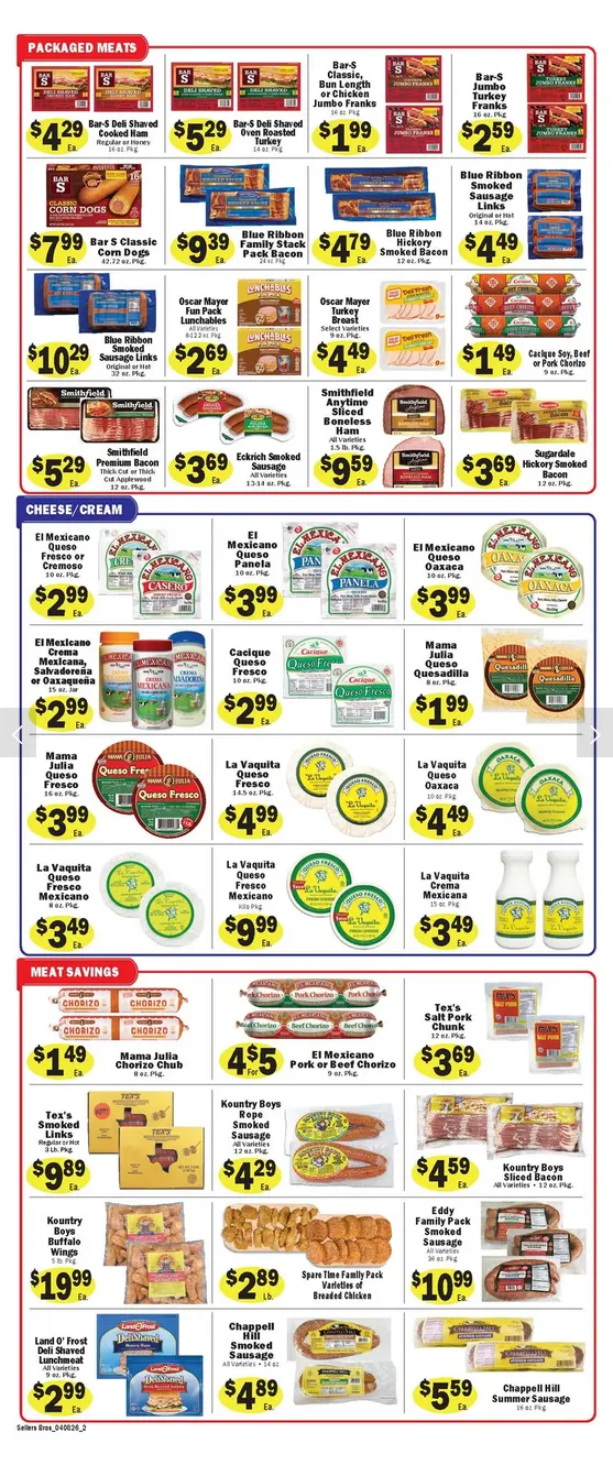 Weekly ad Sellers Bros Sales from April 8 to April 14 2026 - Page 4