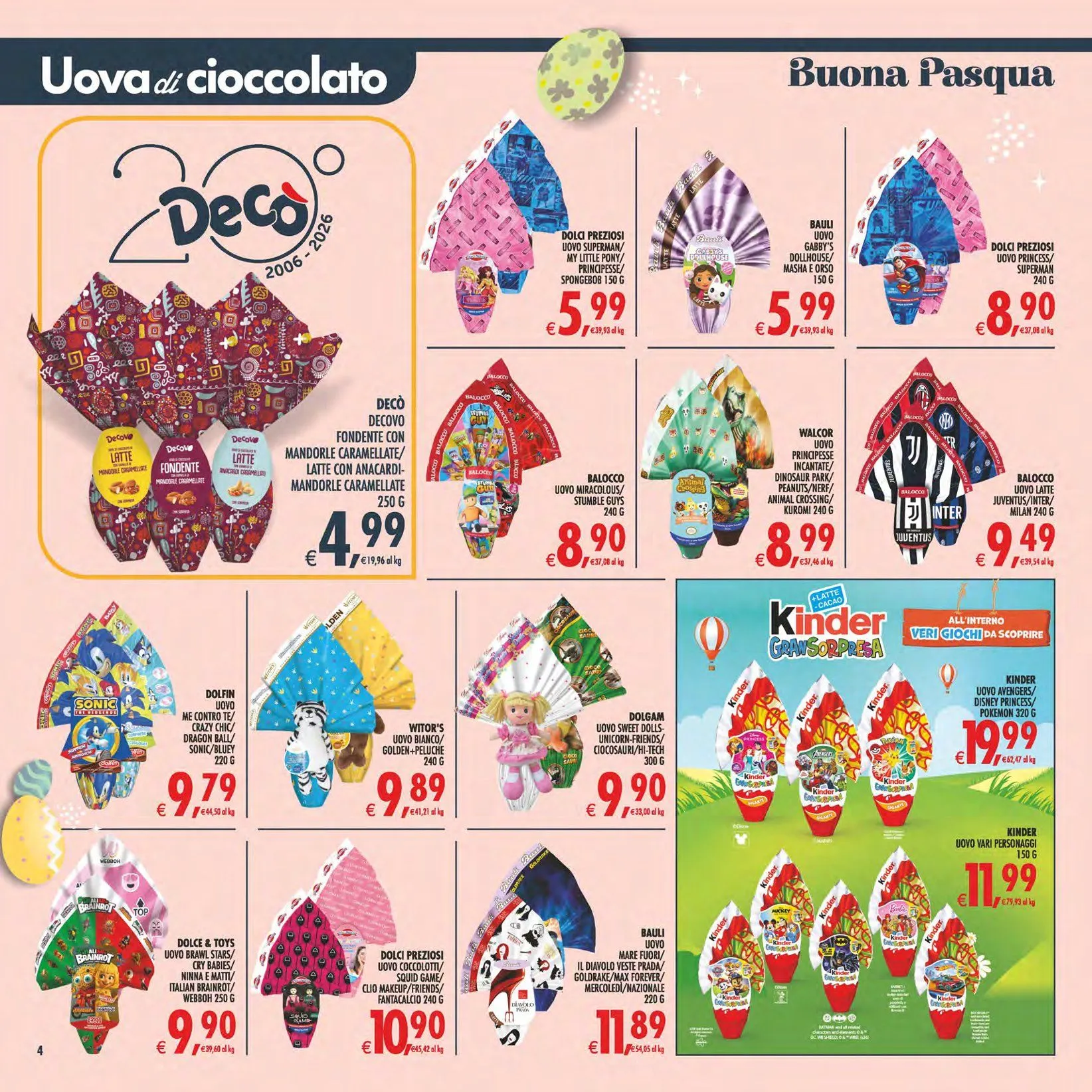 Volantini Deco Maxistore da 27 marzo a 7 aprile di 2026 - Pagina del volantino 4