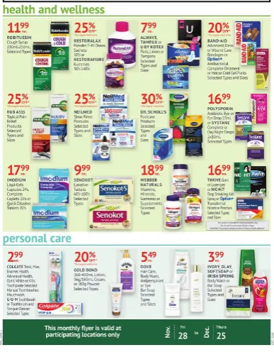 Guardian Pharmacy Sales from November 28 to December 25 2025 - flyer page 2