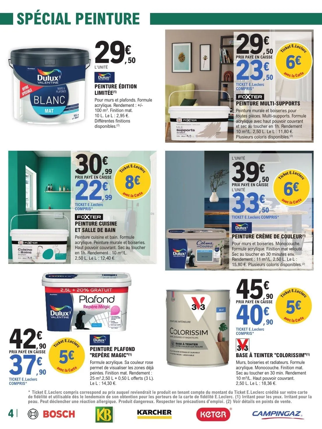 Catalogues E.Leclerc Brico  du 21 avril au 9 mai 2026 - Catalogue page 4