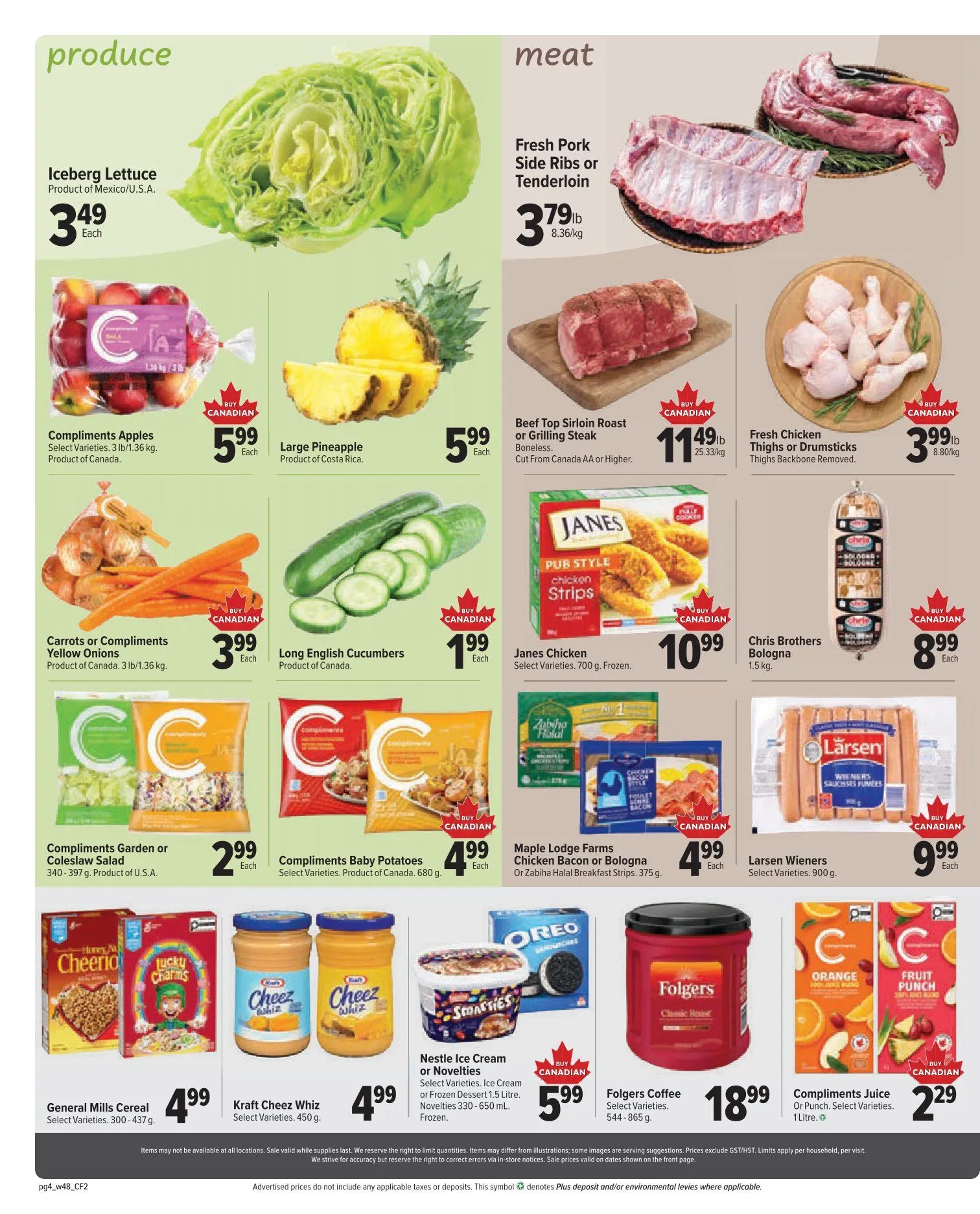 Clover Farm Sales from March 26 to April 1 2026 - flyer page 4