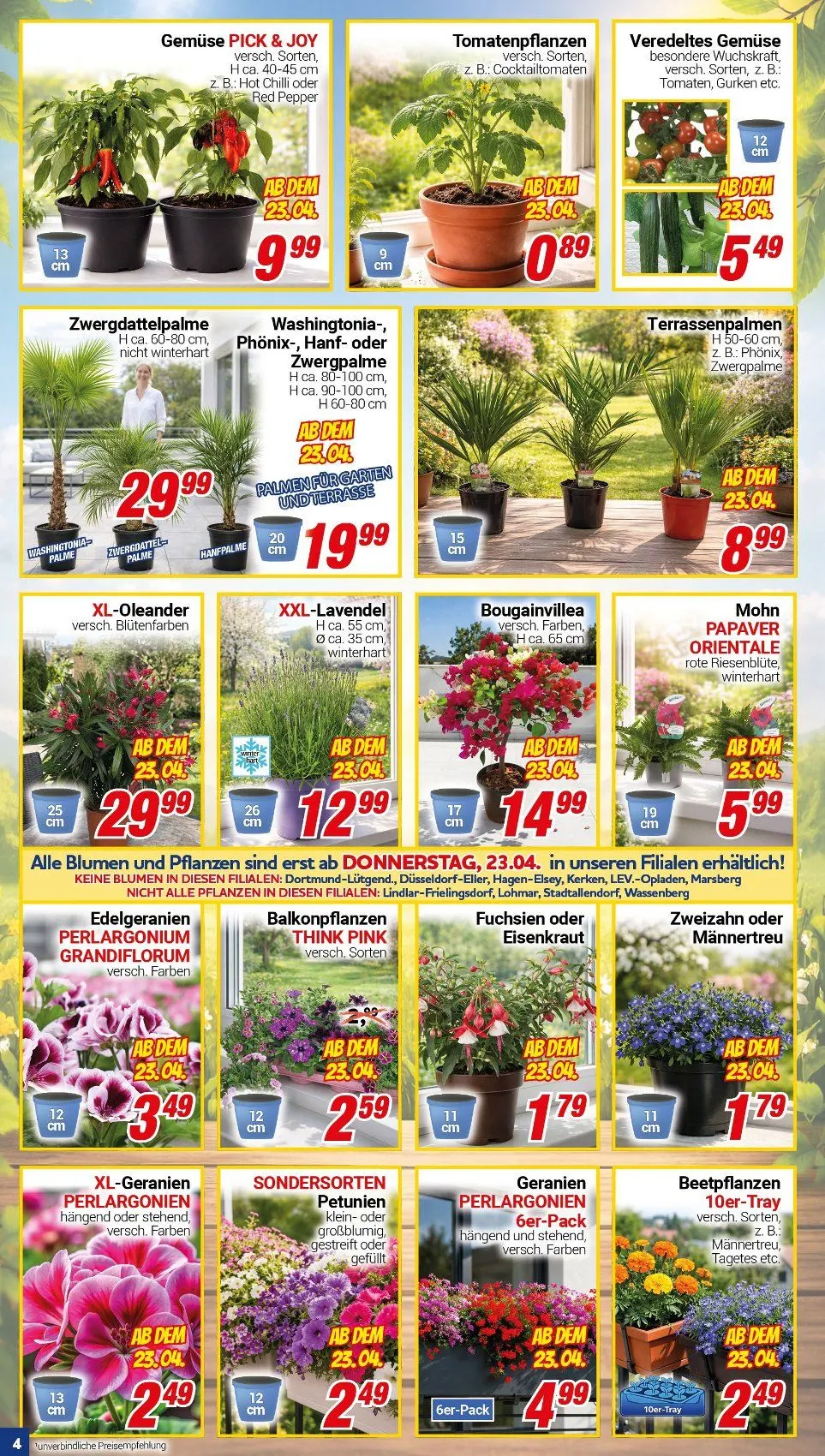  CENTERSHOP Prospekte von 20. April bis 25. April 2026 - Prospekt seite 4