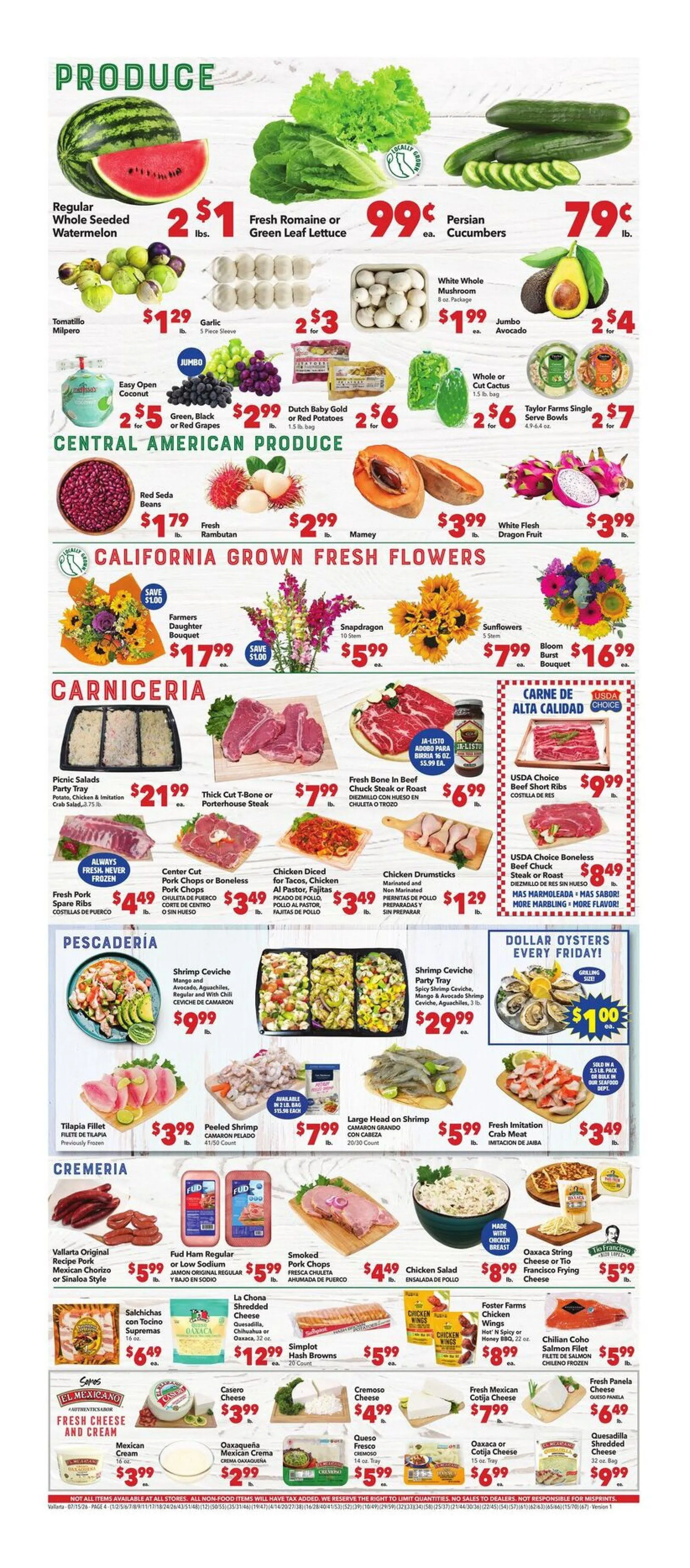 Weekly ad Vallarta Sales from July 15 to July 21 2026 - Page 4