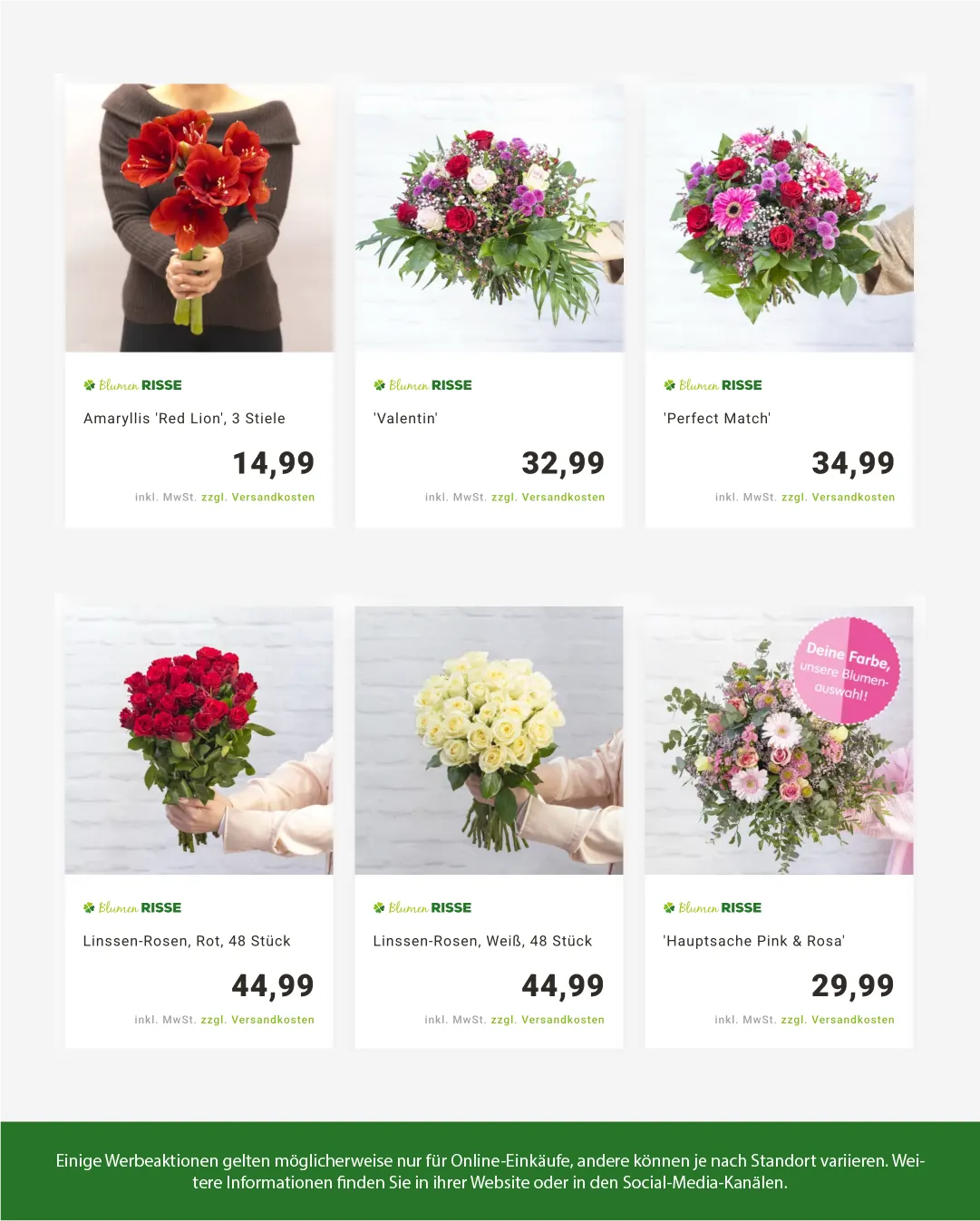 Blumen Risse Sales von 26. November bis 9. Dezember 2025 - Prospekt seite 3