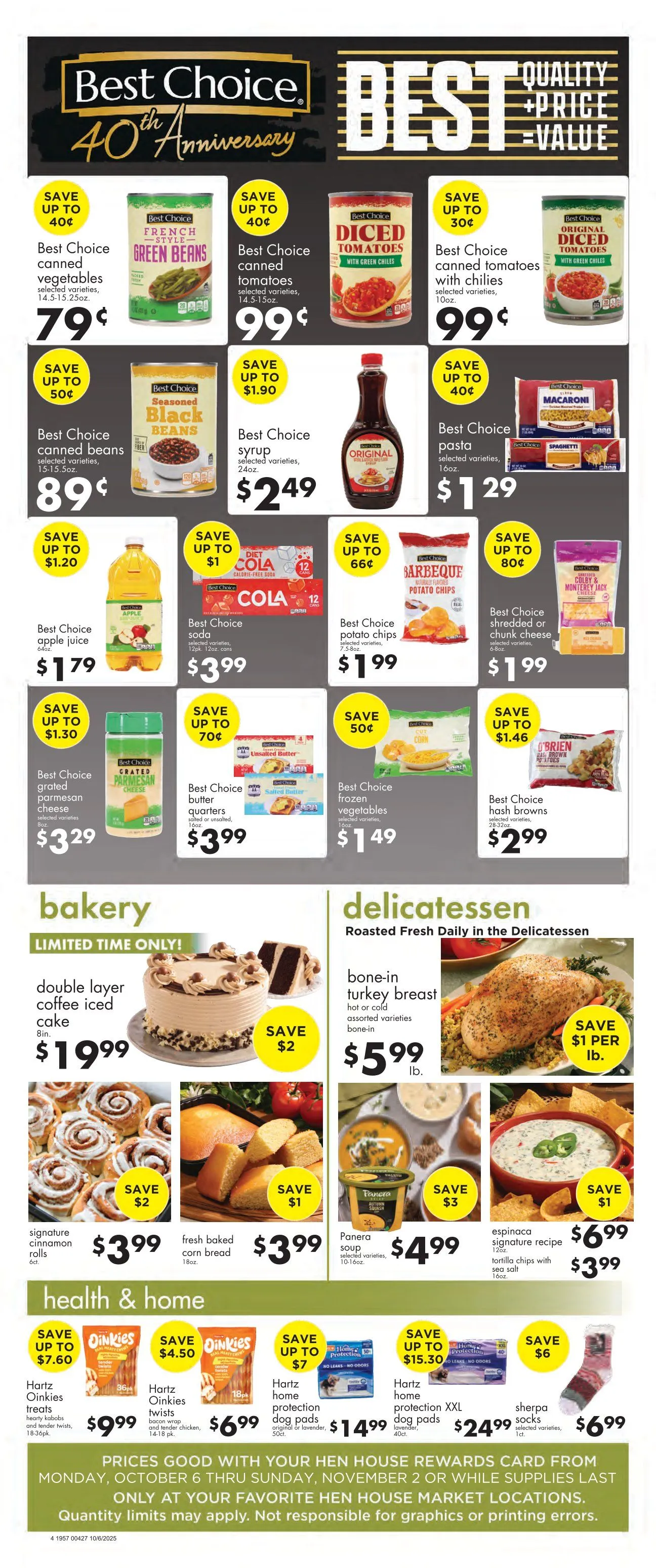 Weekly ad Hen House Sales from October 6 to November 2 2025 - Page 4