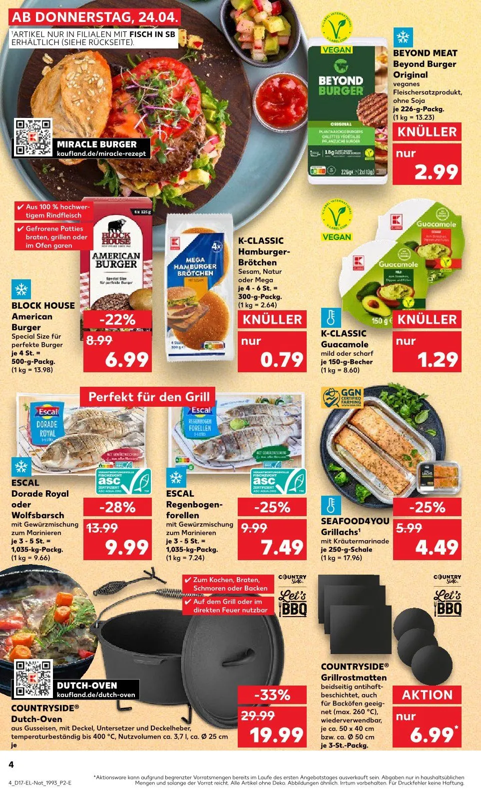 Kaufland Prospekt von 24. April bis 30. April 2025 - Prospekt seite 4
