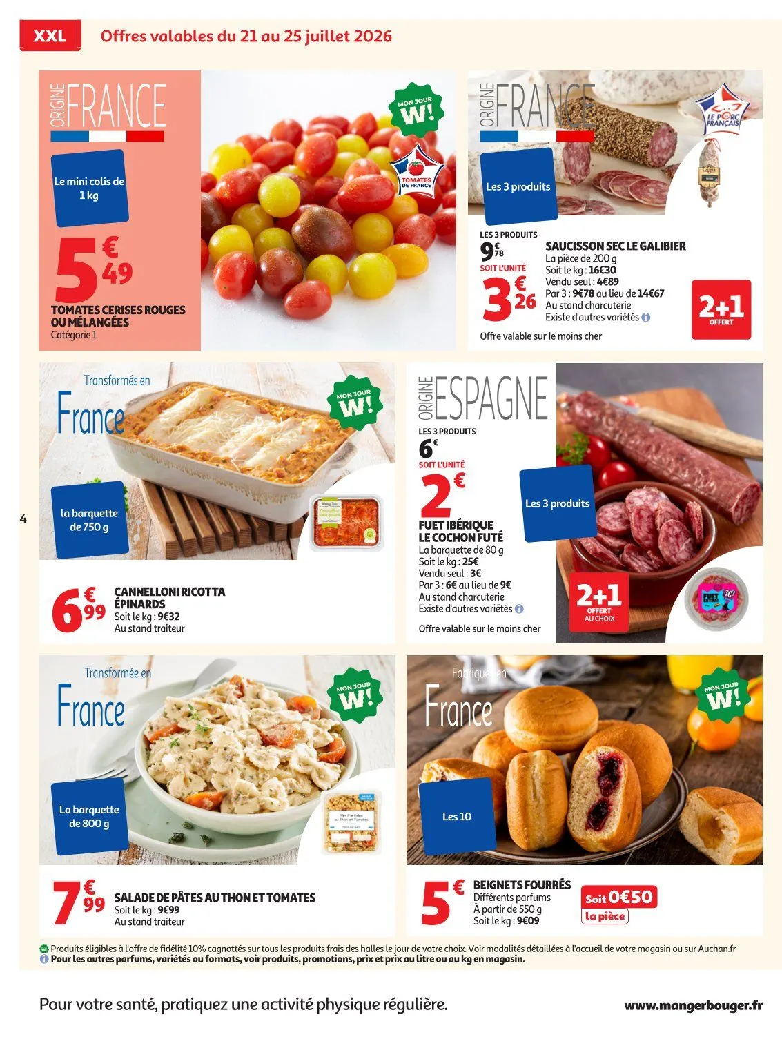 Catalogues Auchan du 21 juillet au 2 août 2026 - Catalogue page 4