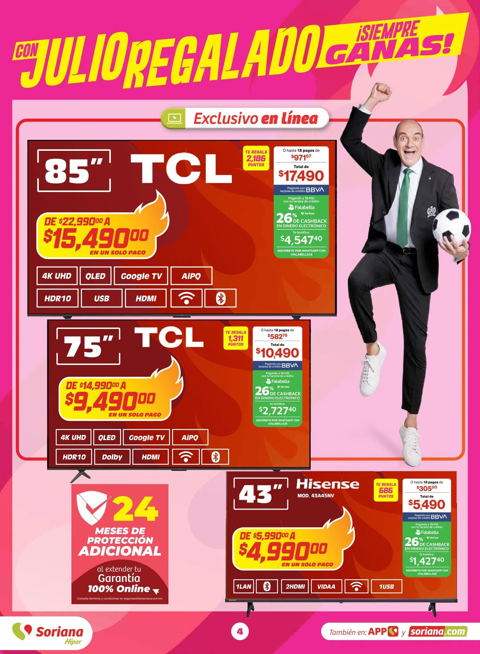 Catálogo de Soriana Ofertas 3 de junio al 4 de junio 2026 - Pagina 4