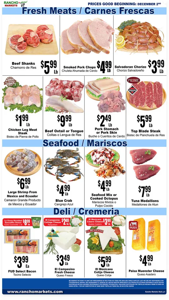 Weekly ad Rancho Markets Sales from February 24 to March 2 2026 - Page 4