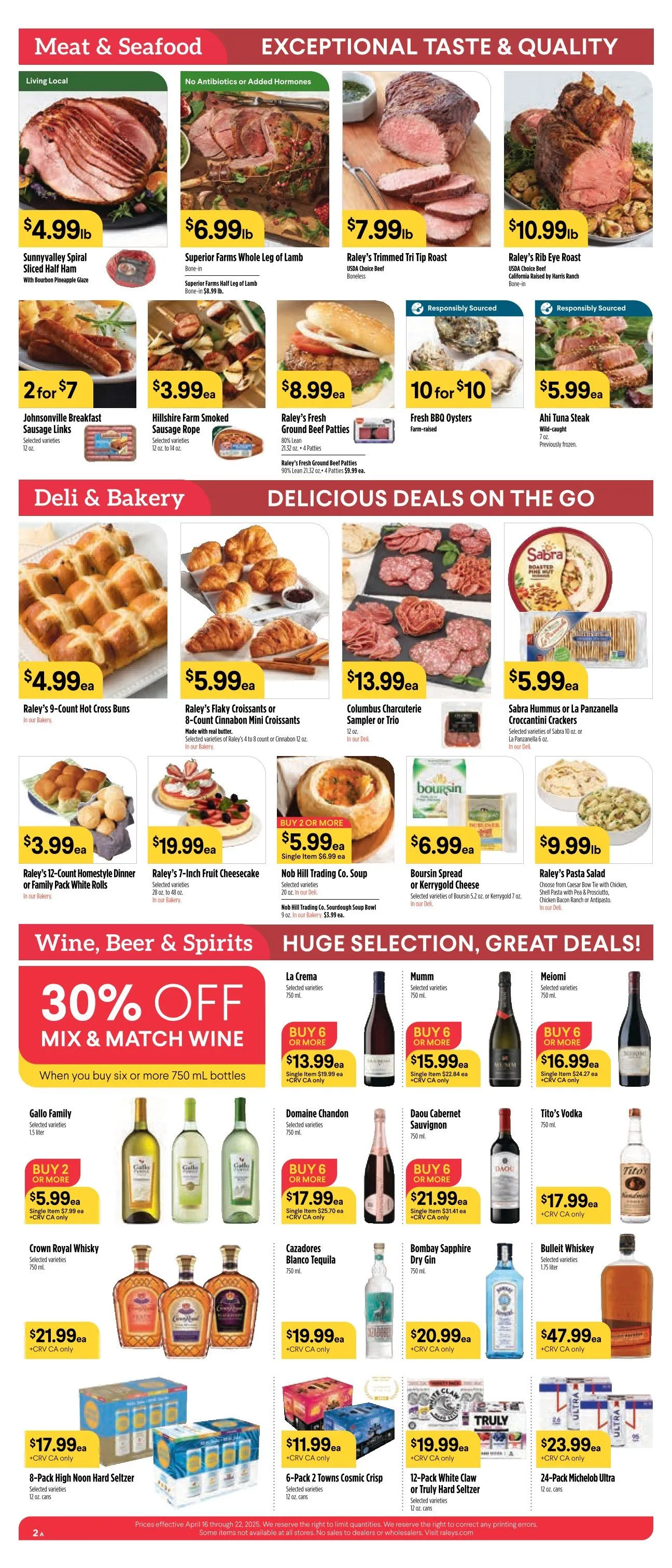 Weekly ad Raley's Deals from April 17 to April 22 2025 - Page 4