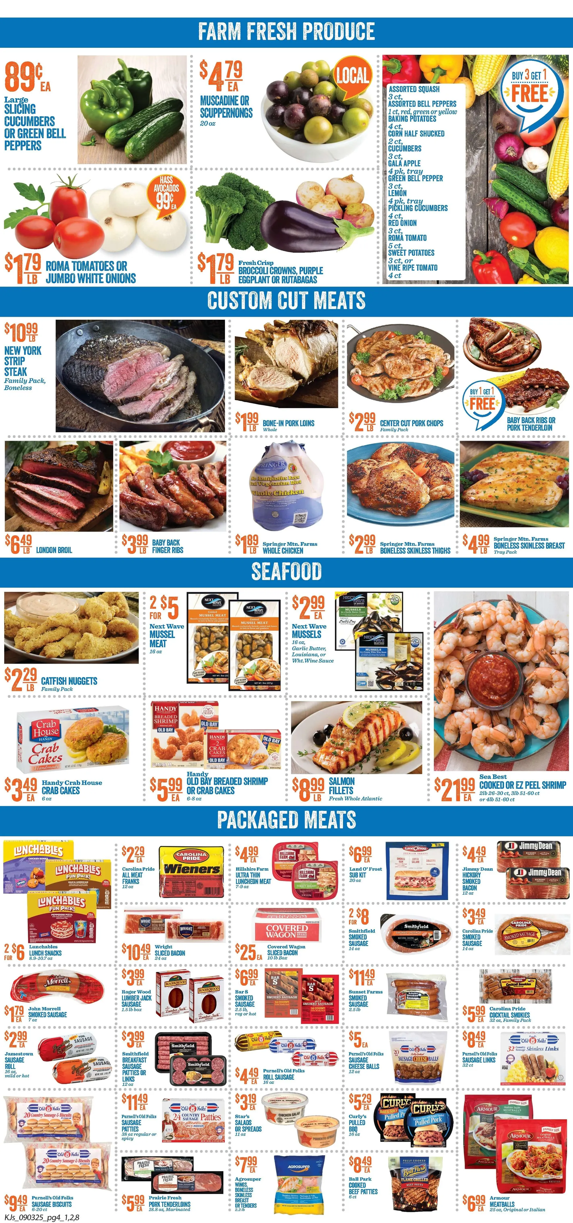 Weekly ad KJ´s Market Sales from September 3 to September 10 2025 - Page 4