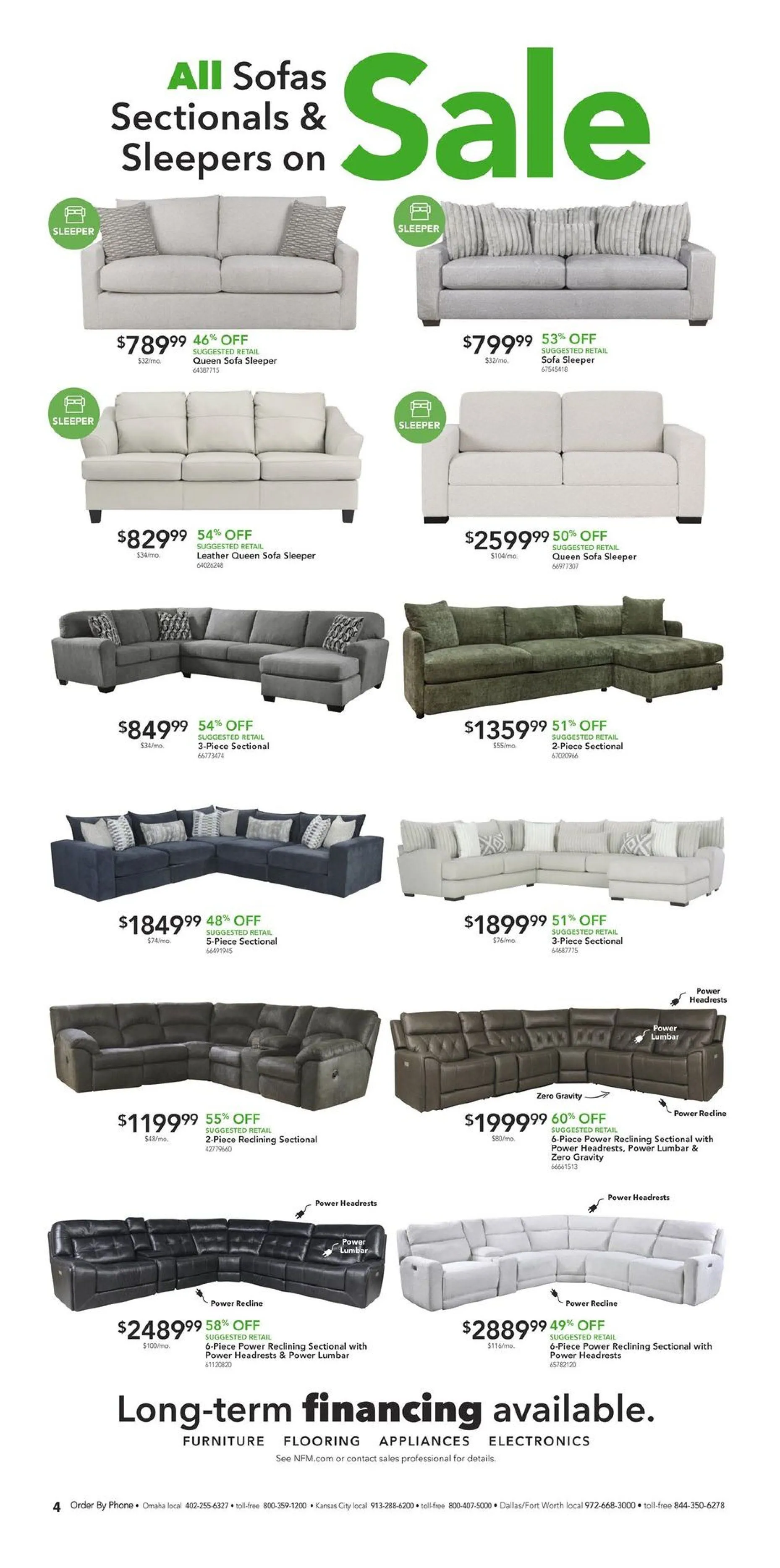 Weekly ad Nebraska Furniture Mart Catalog from April 2 to April 22 2025 - Page 4