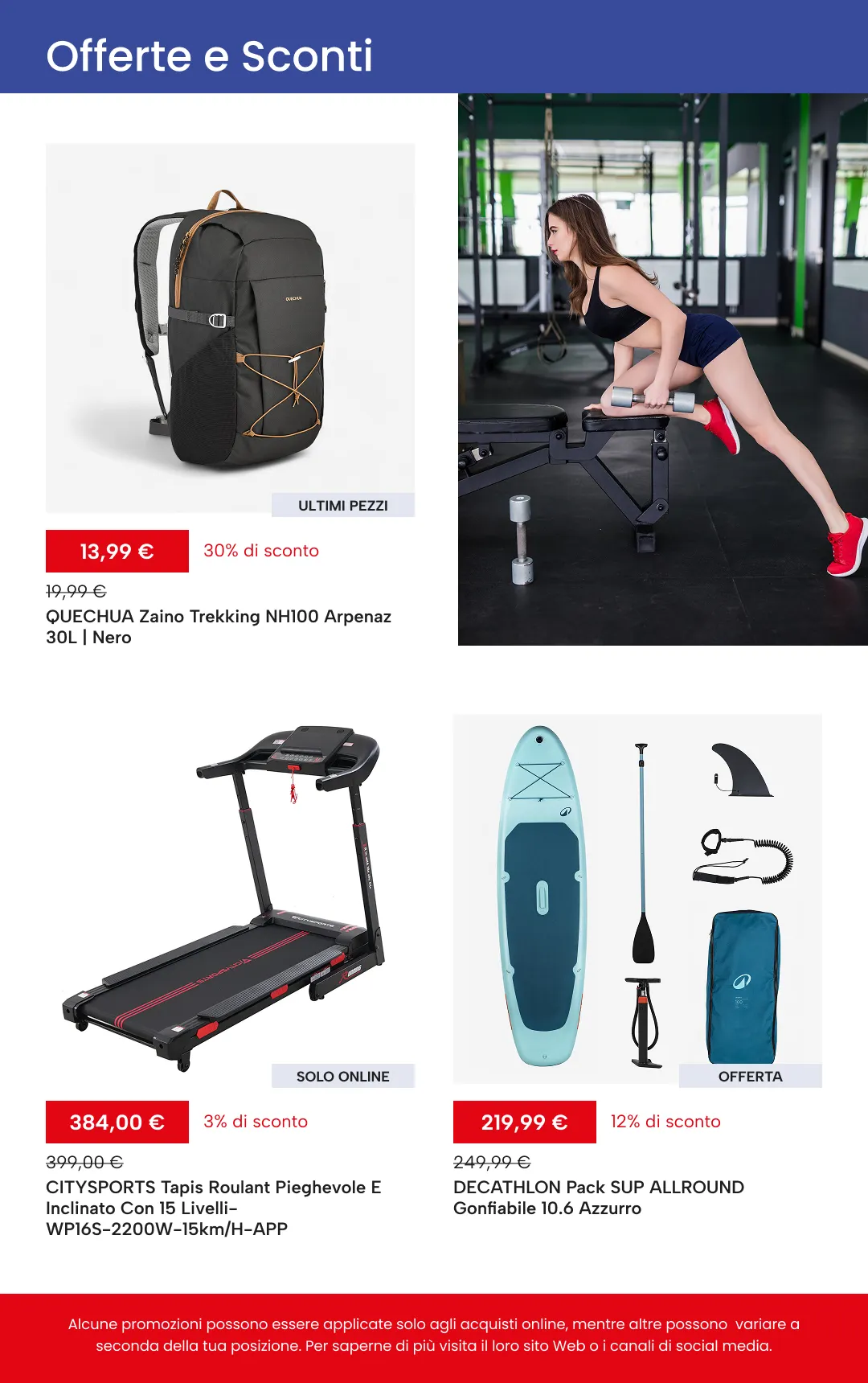 Decathlon Volantino da 17 aprile a 30 aprile di 2026 - Pagina del volantino 4